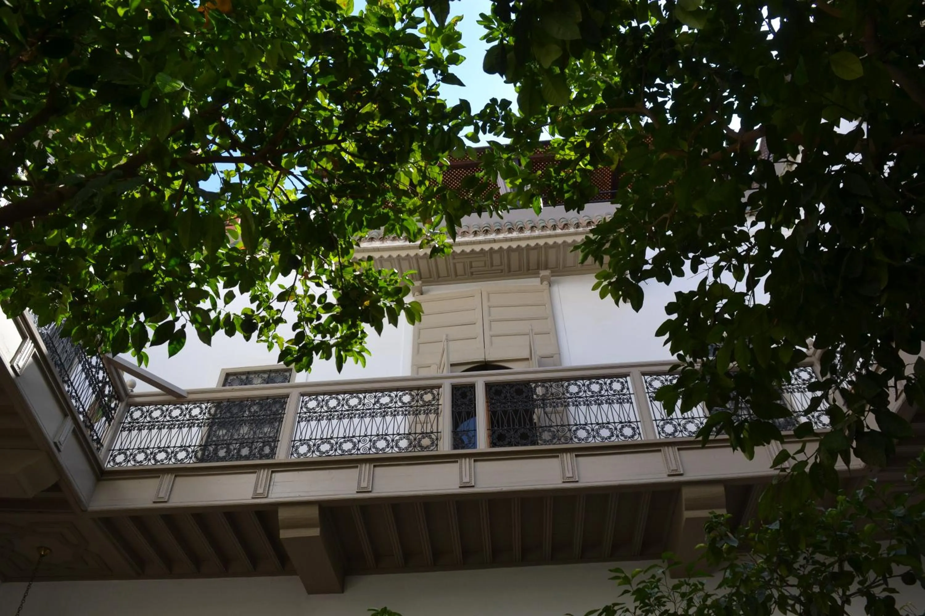 Patio in Riad See Moon And Spa