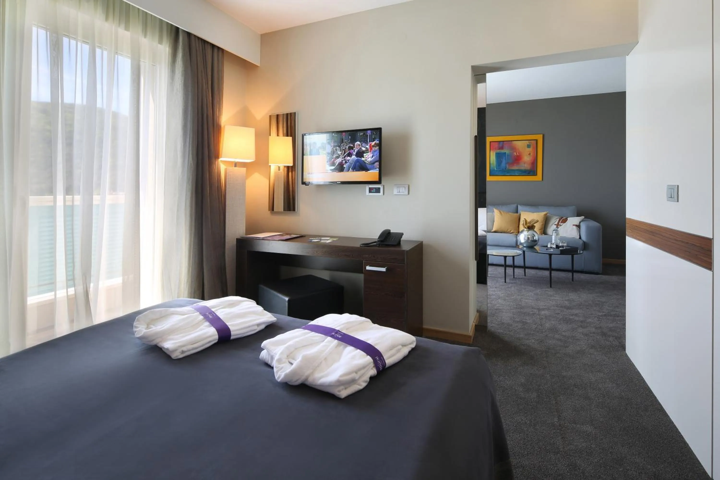 Living room, Bed in Boutique Hotel Adoral