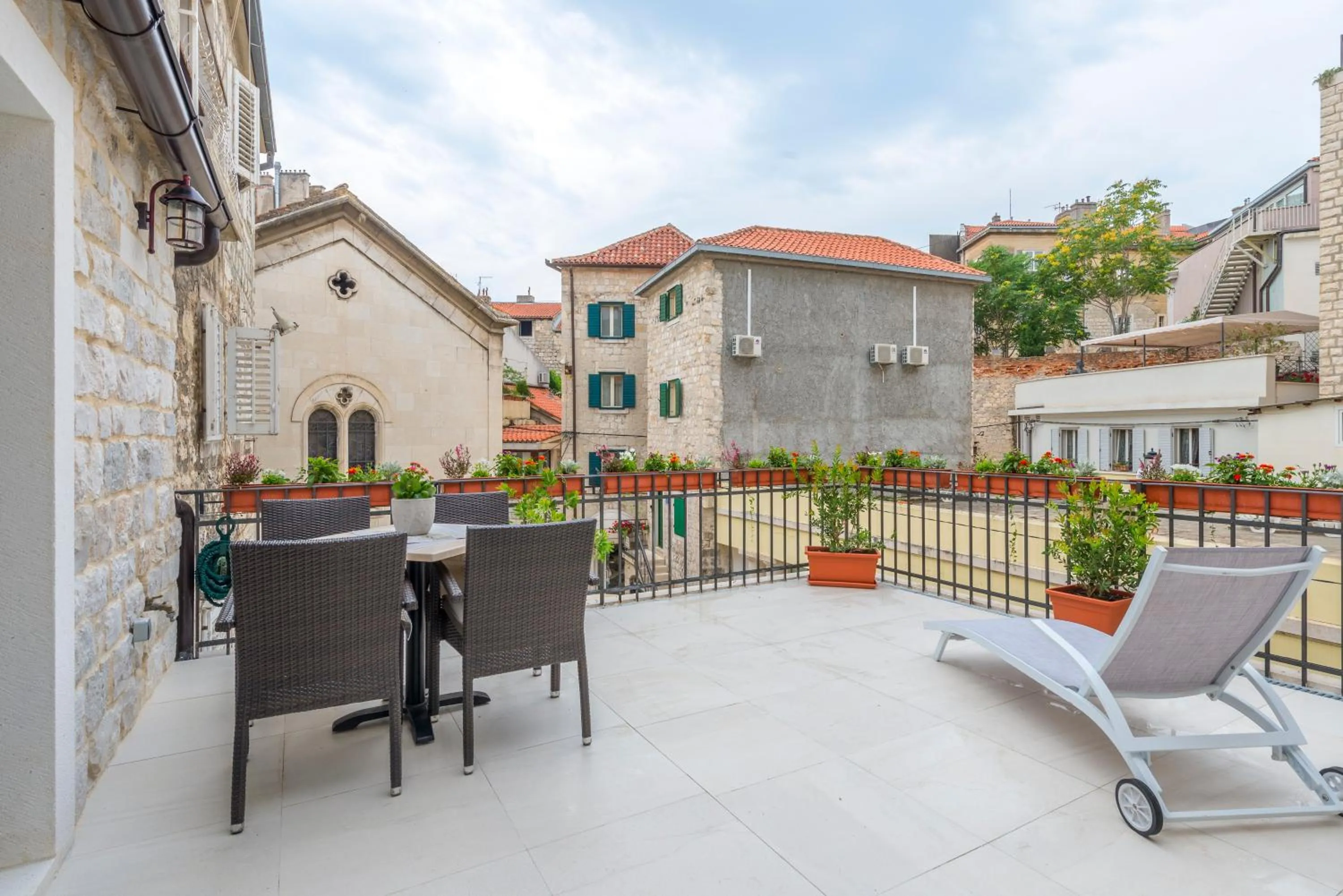 Balcony/Terrace in Apartments & Rooms Dujam