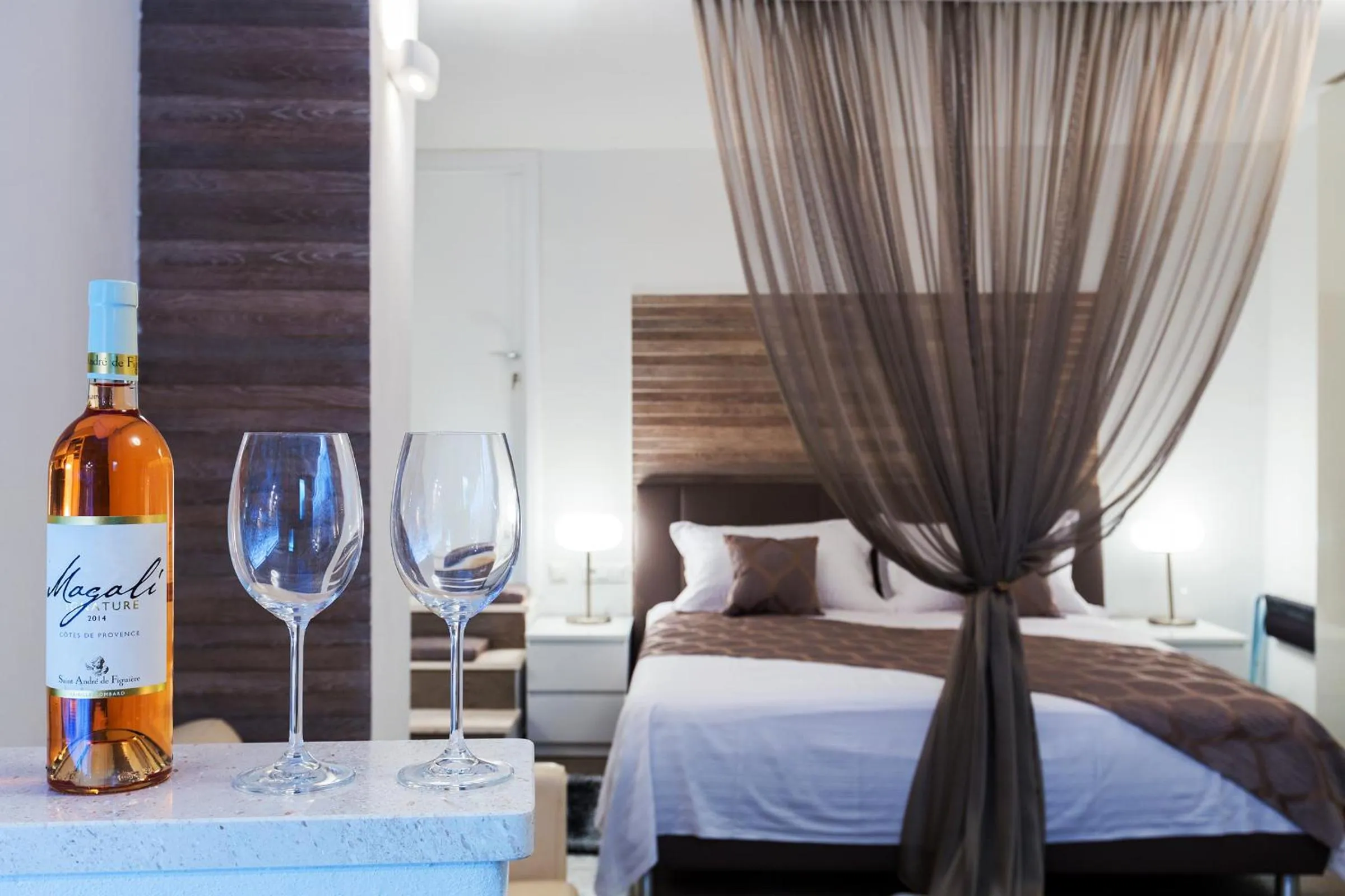 Bedroom, Bed in Apartments & Rooms Dujam