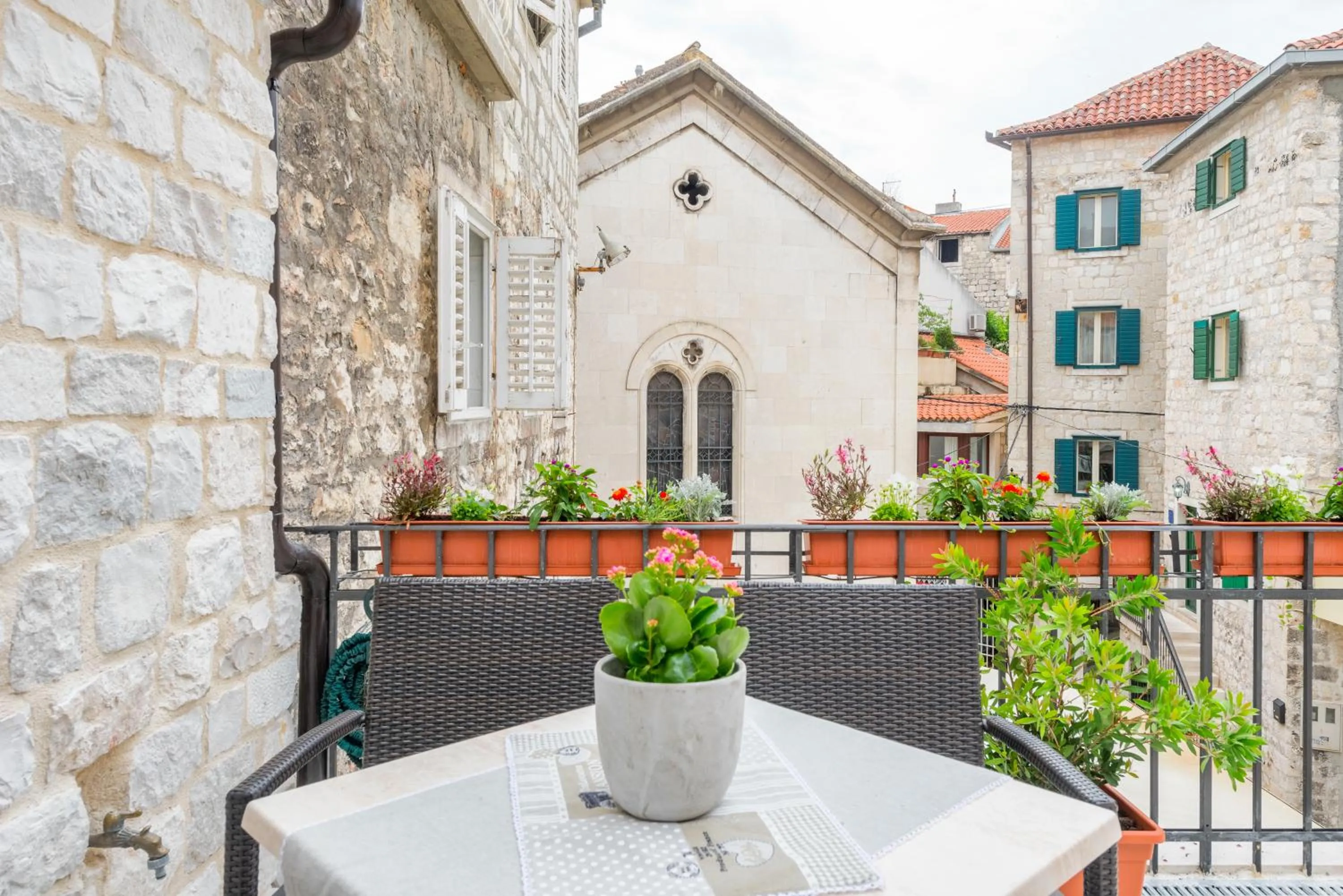 Balcony/Terrace in Apartments & Rooms Dujam