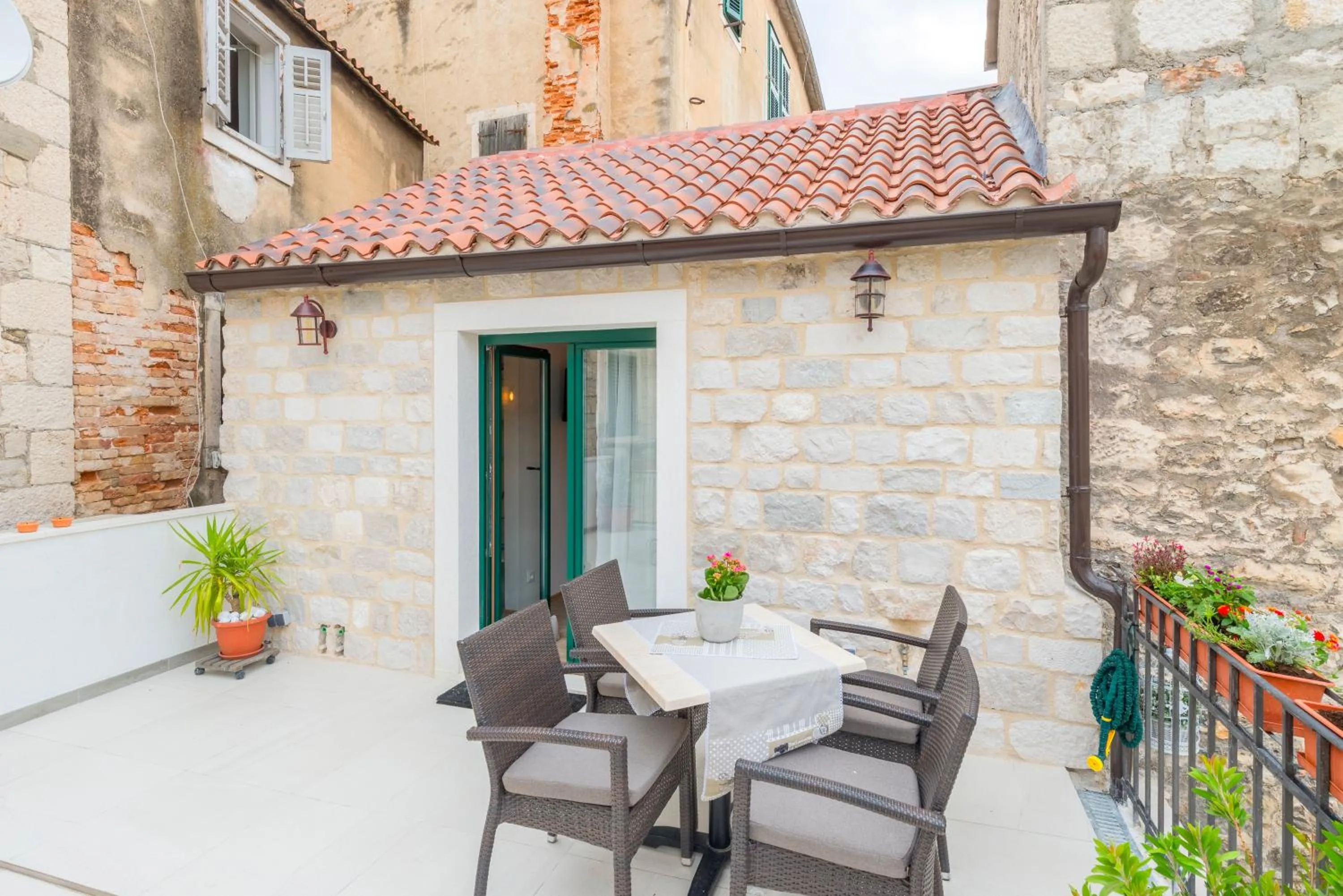 Balcony/Terrace in Apartments & Rooms Dujam