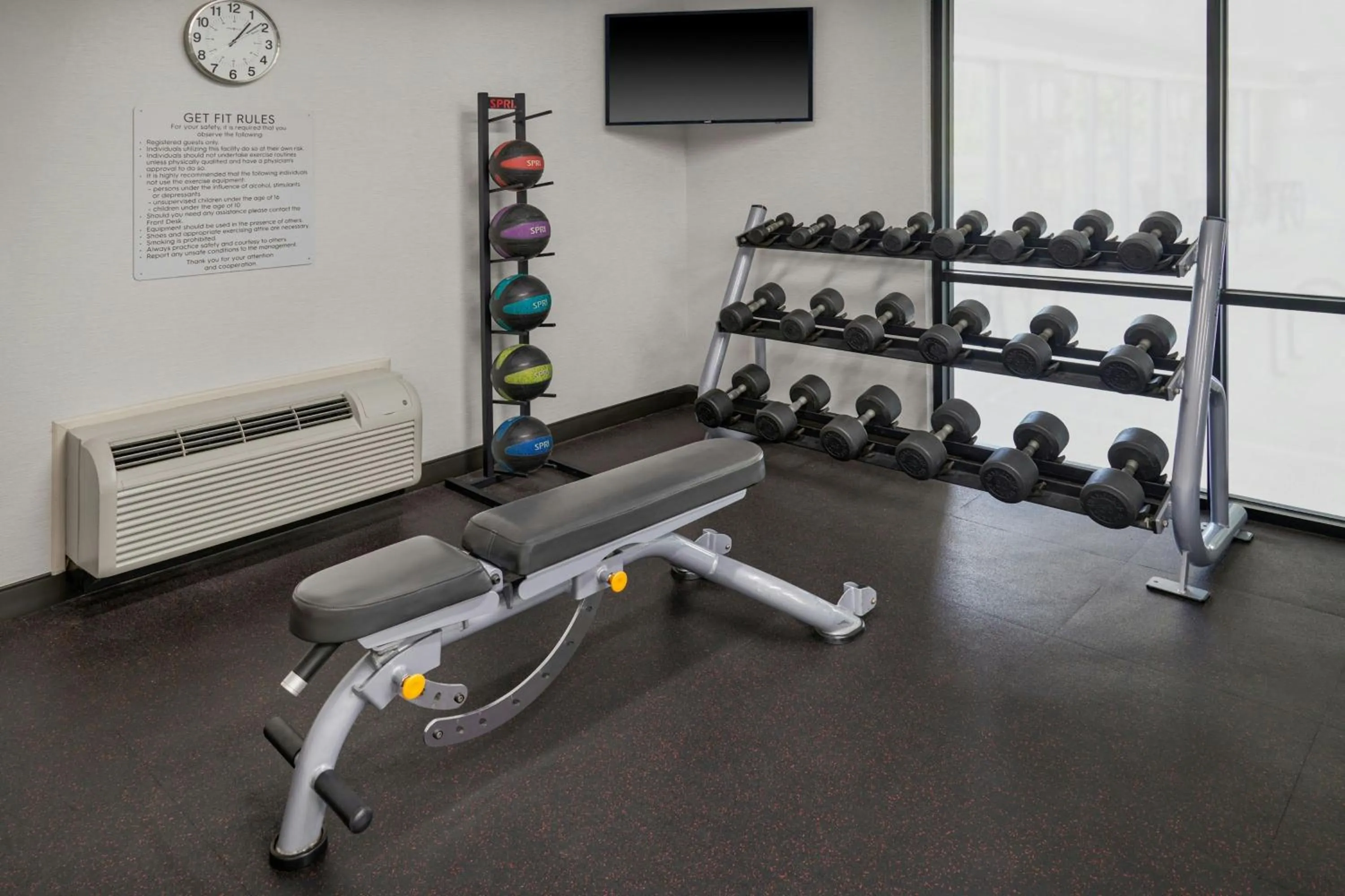 Fitness centre/facilities in TownePlace Suites by Marriott Detroit Troy
