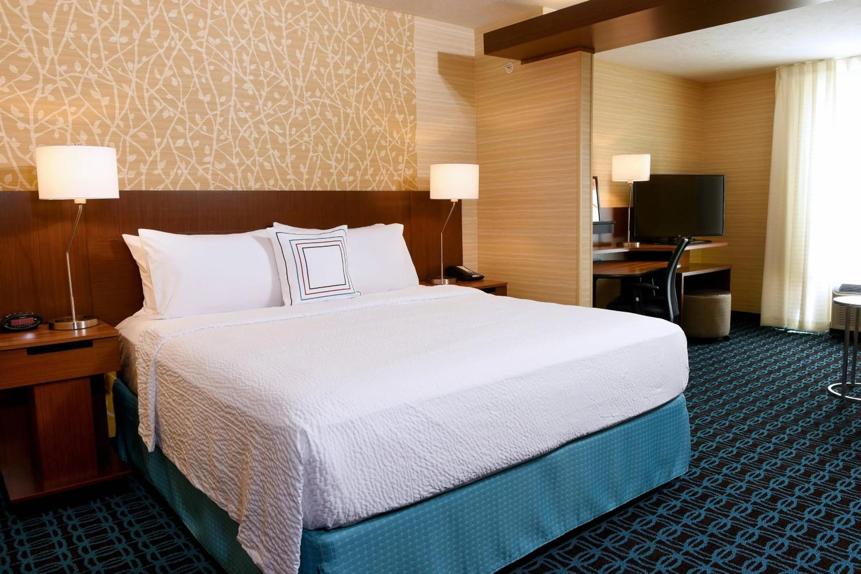 Bedroom, Bed in Fairfield Inn & Suites by Marriott Omaha West
