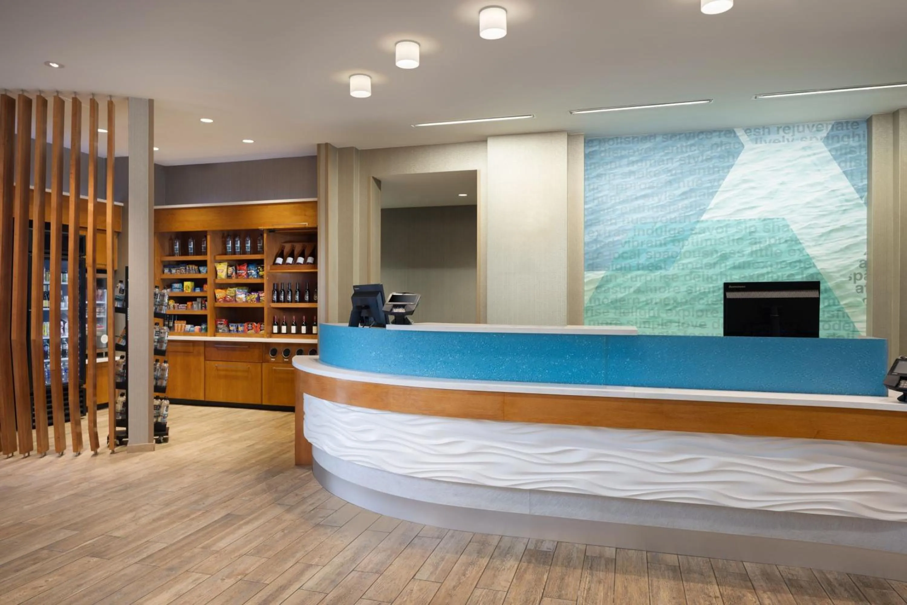 Lobby or reception in SpringHill Suites Orange Beach at The Wharf