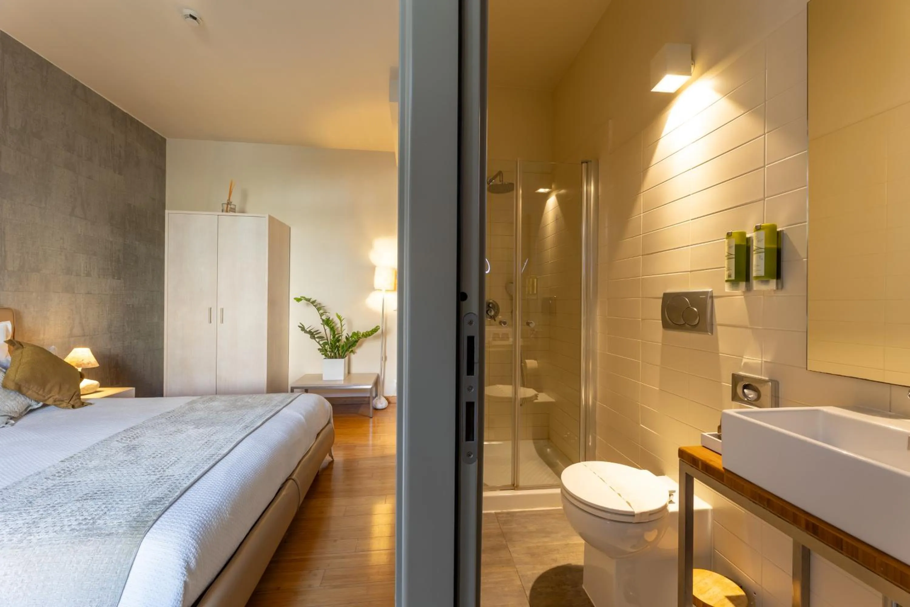 Bed in Hotel San Giorgio