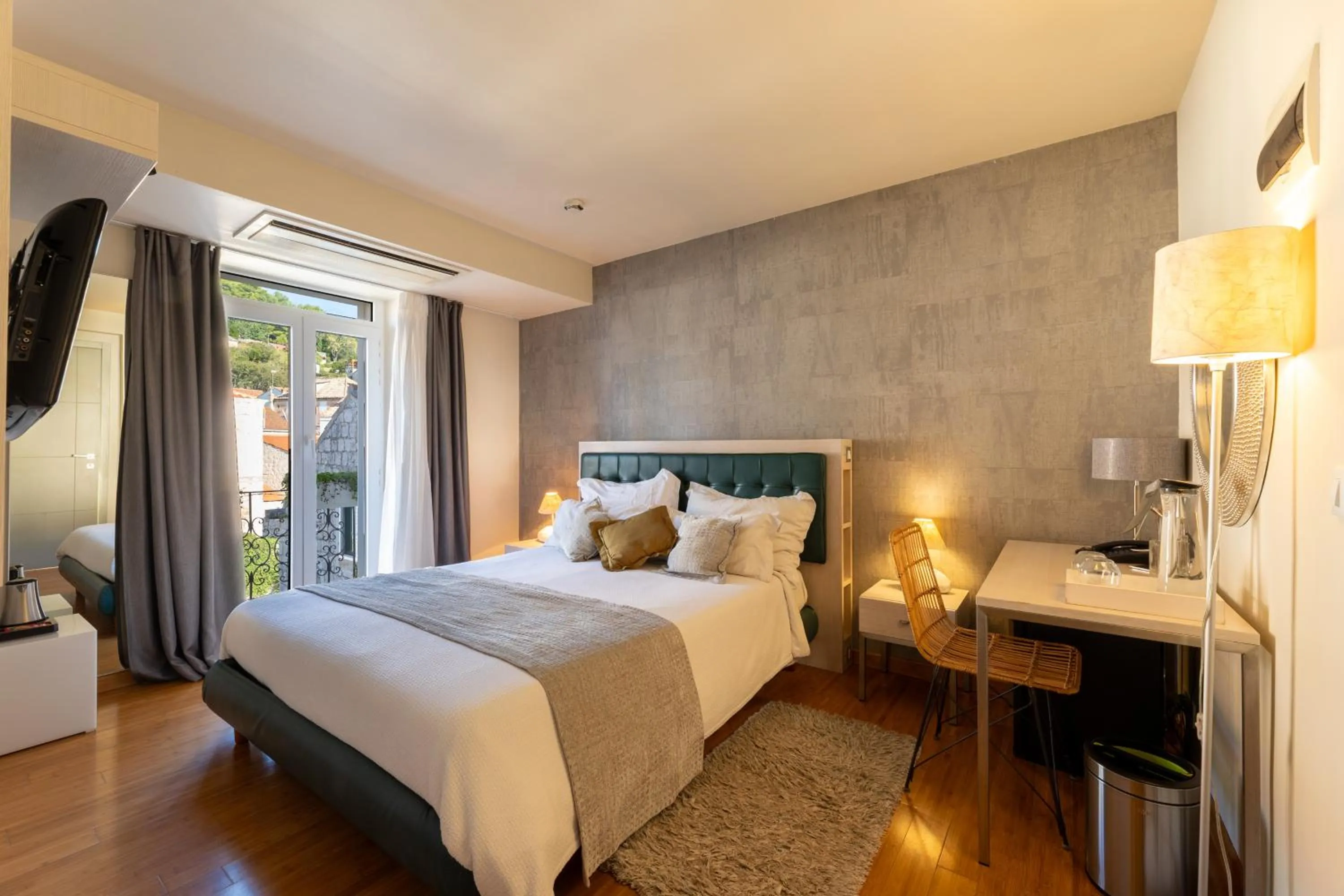 Bed in Hotel San Giorgio