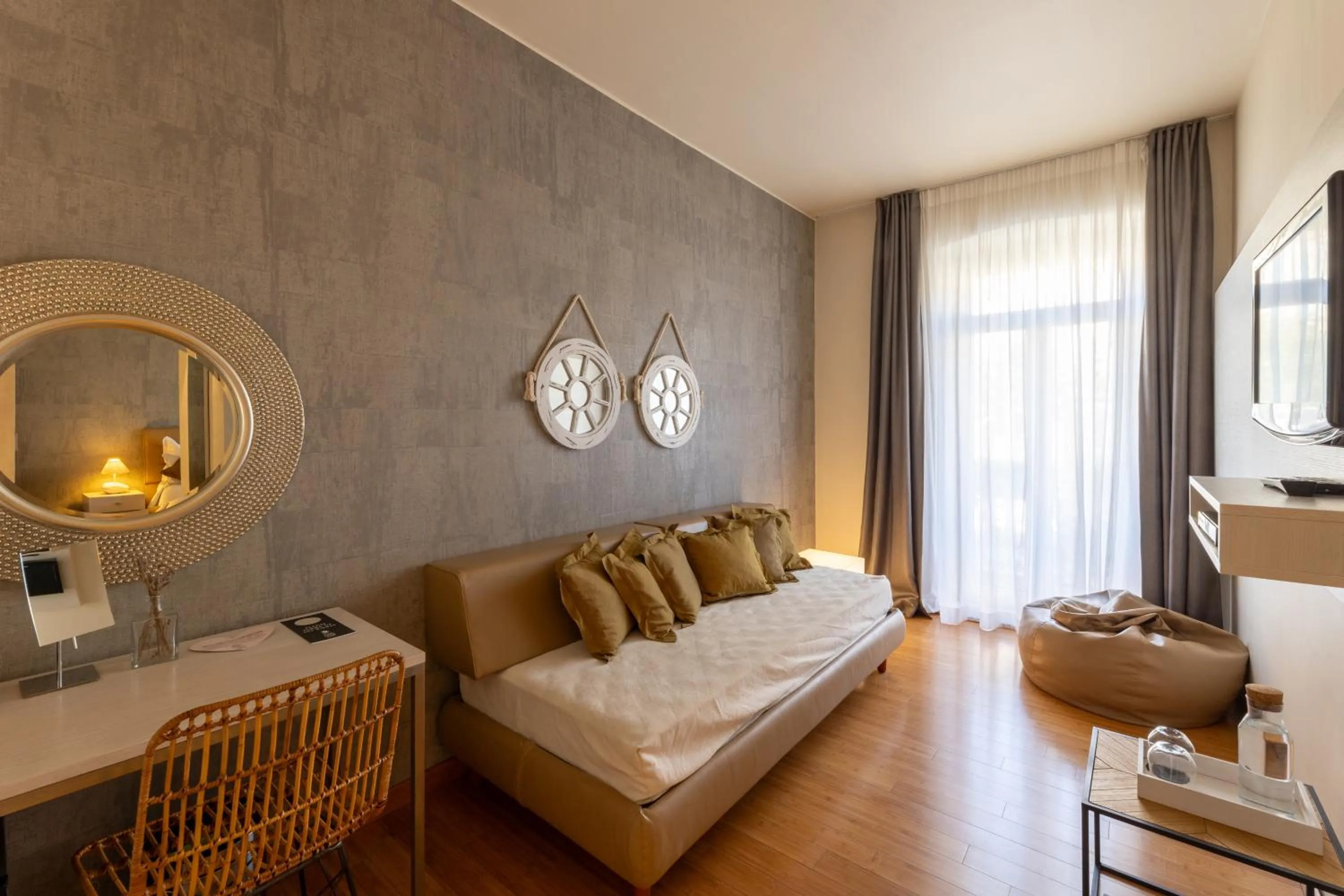 Bed in Hotel San Giorgio