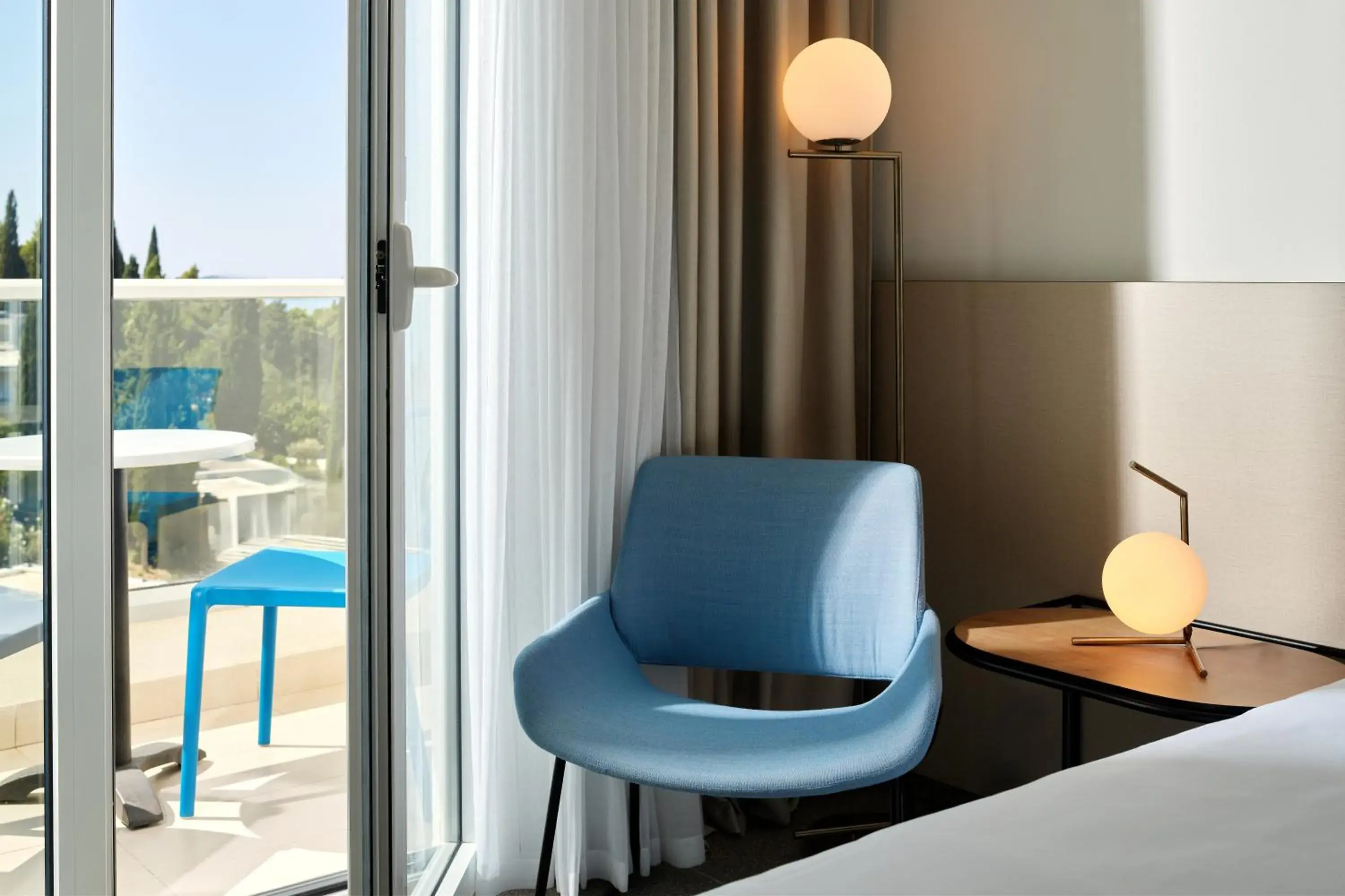 Superior Room with Balcony - Partial Sea View in Maistra Select Astarea Hotel Superior Room with Balcony - Partial Sea View in Maistra Select Astarea Hotel