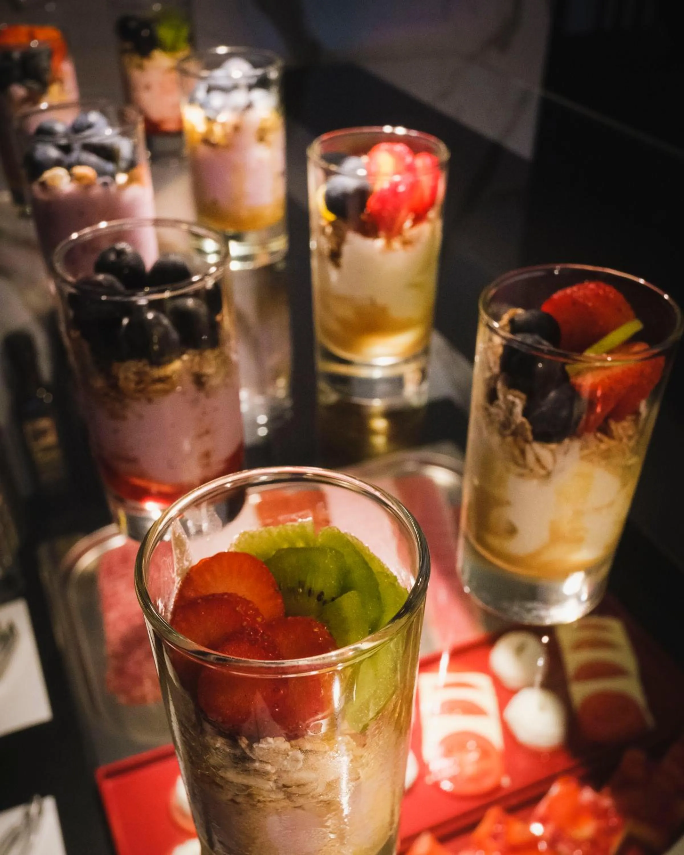 Buffet breakfast in Hotel Jarun