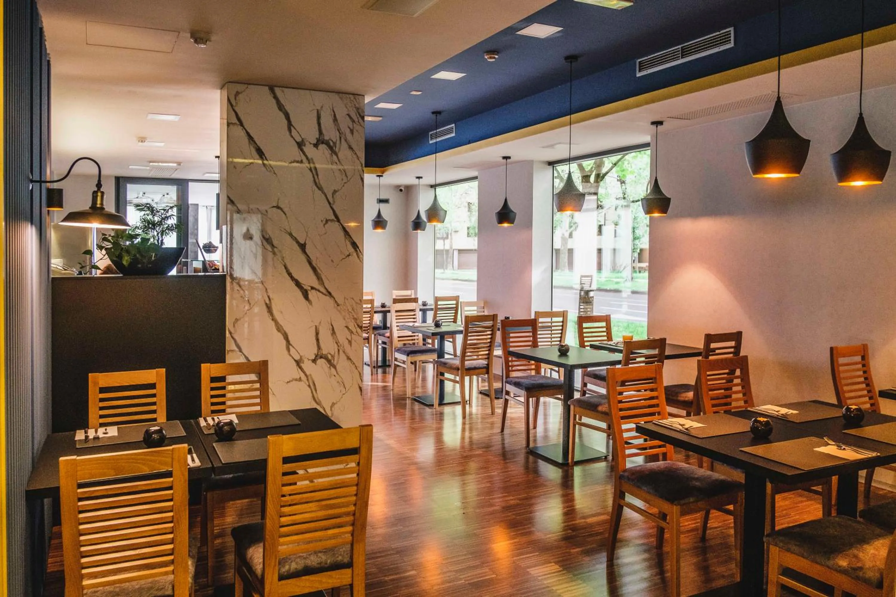Seating area in Hotel Jarun