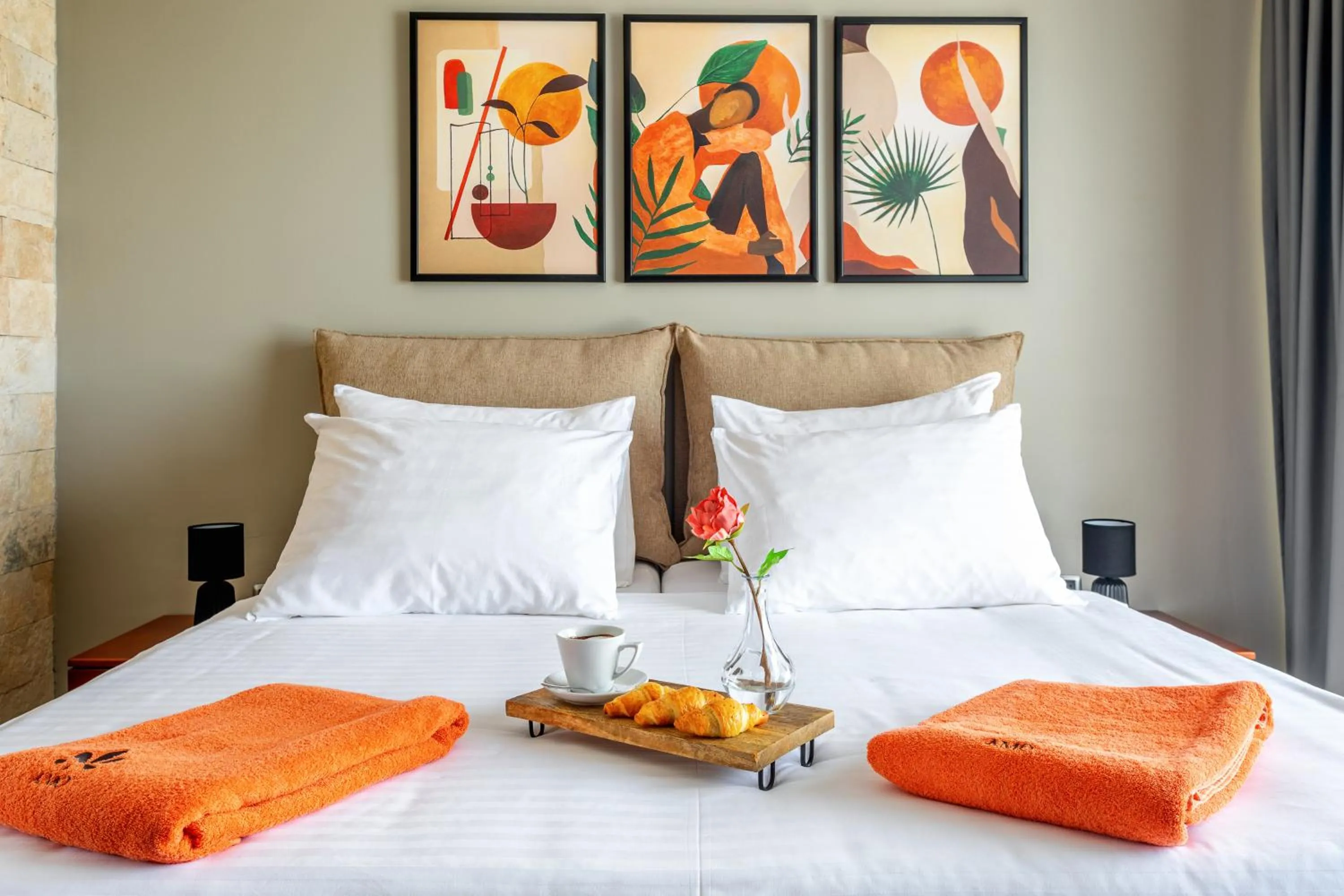 Bed in Hotel Podstine