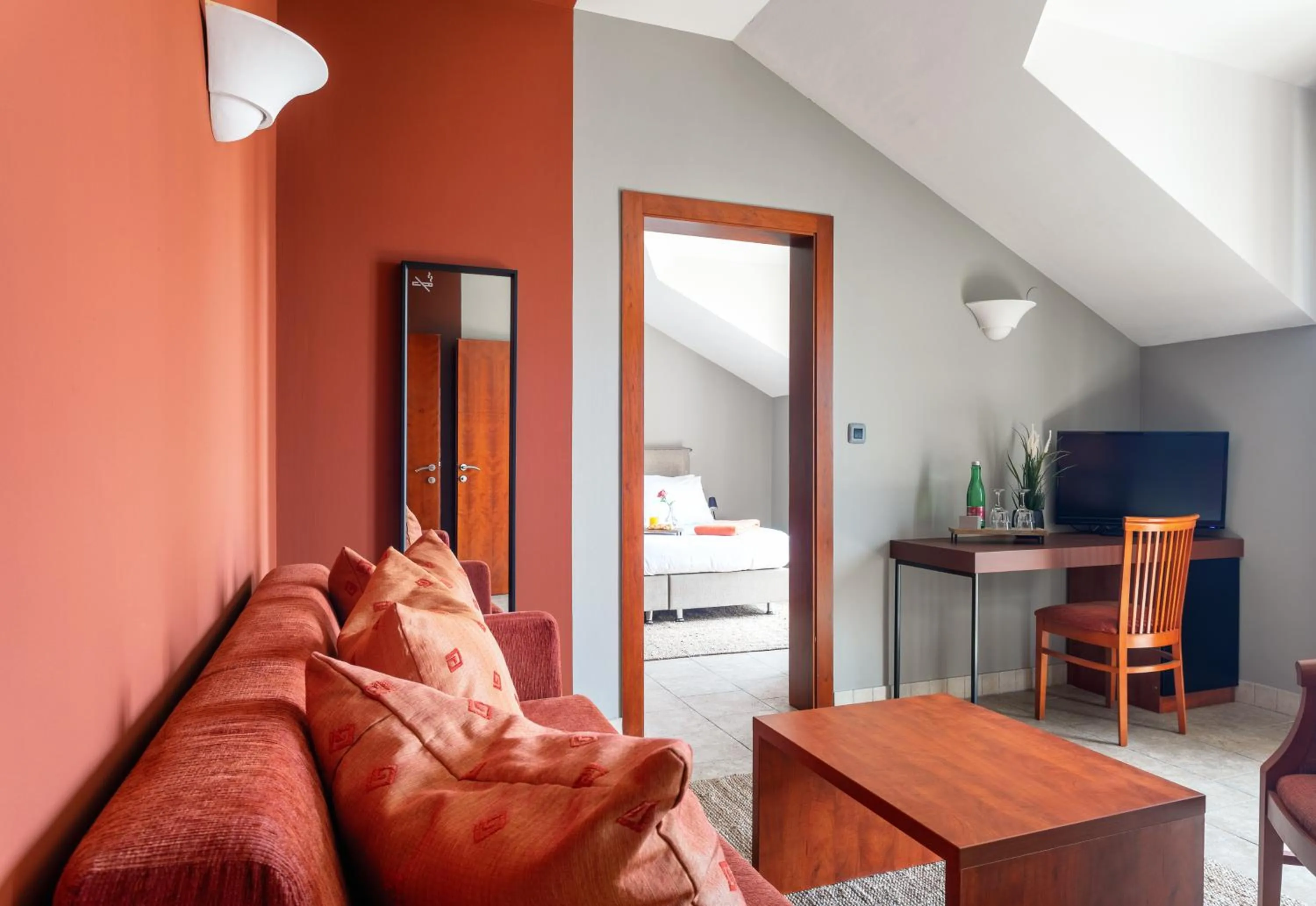 Seating area in Hotel Podstine