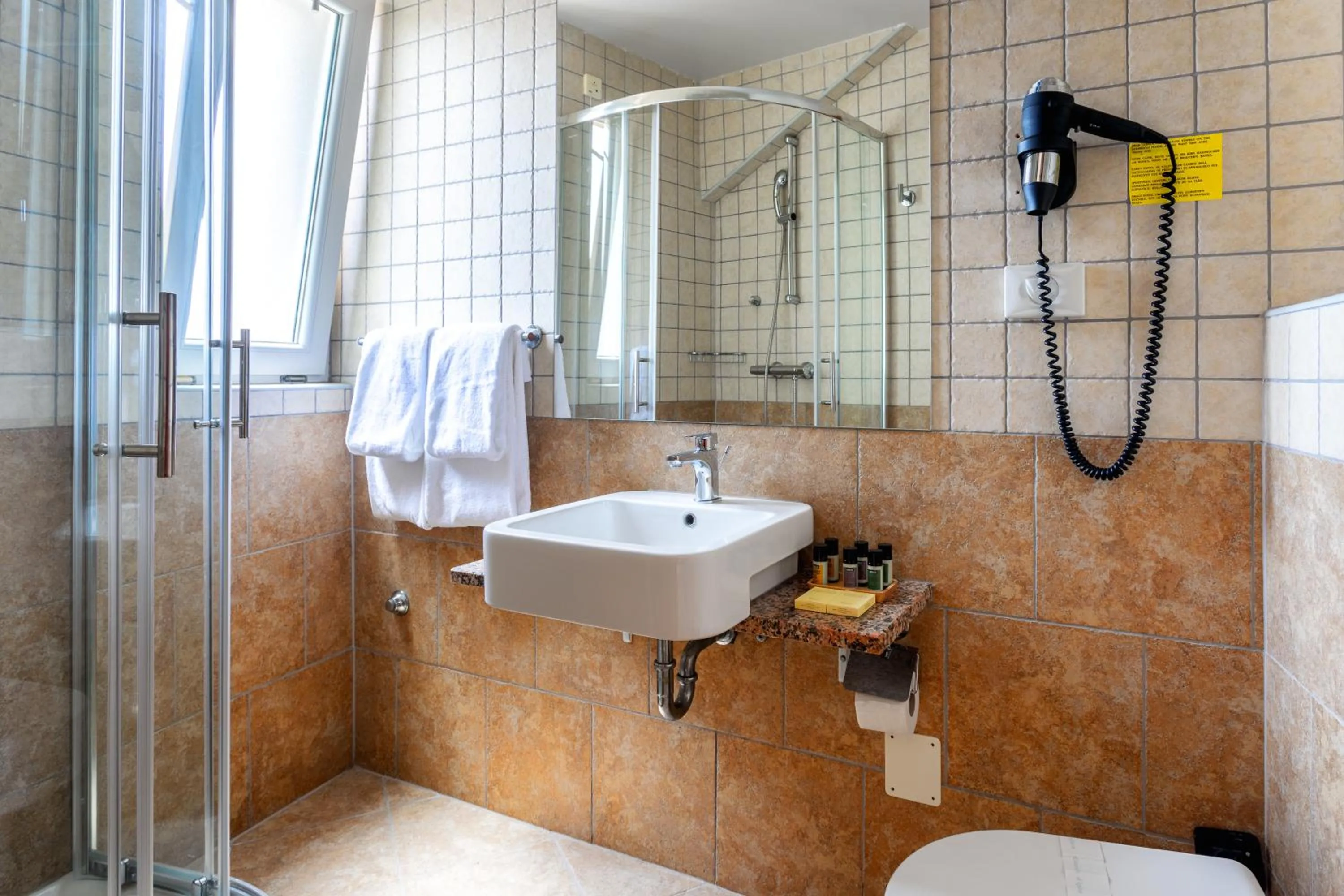 Bathroom in Hotel Podstine