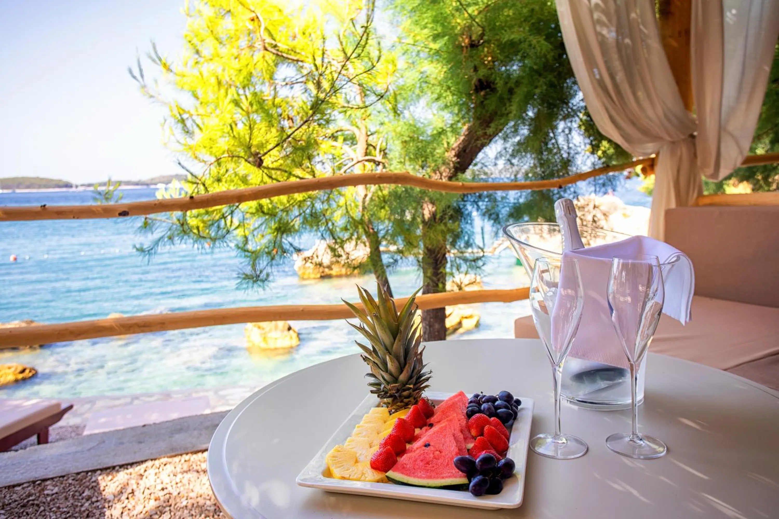 Natural landscape in Hotel Podstine