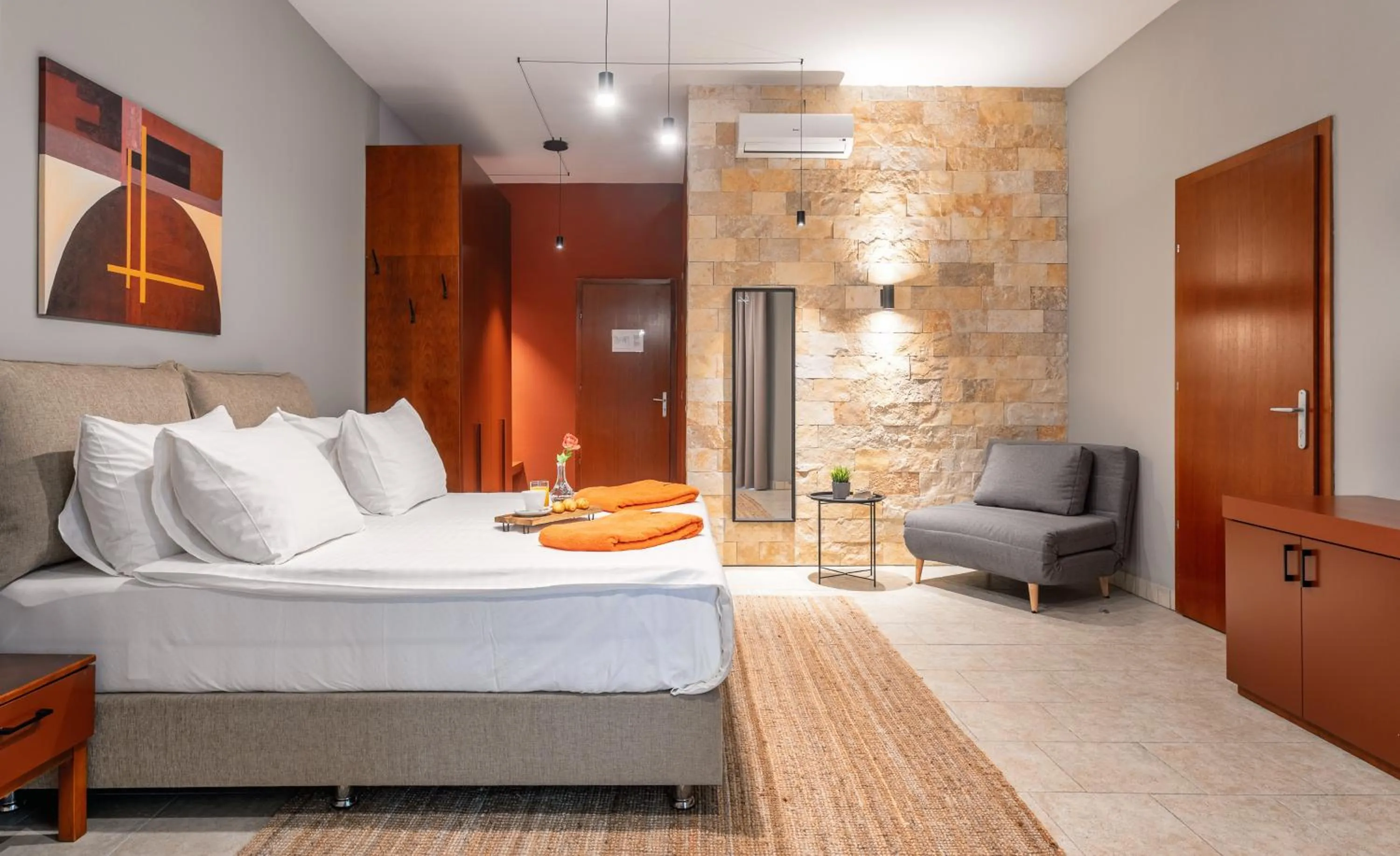 Bedroom, Bed in Hotel Podstine