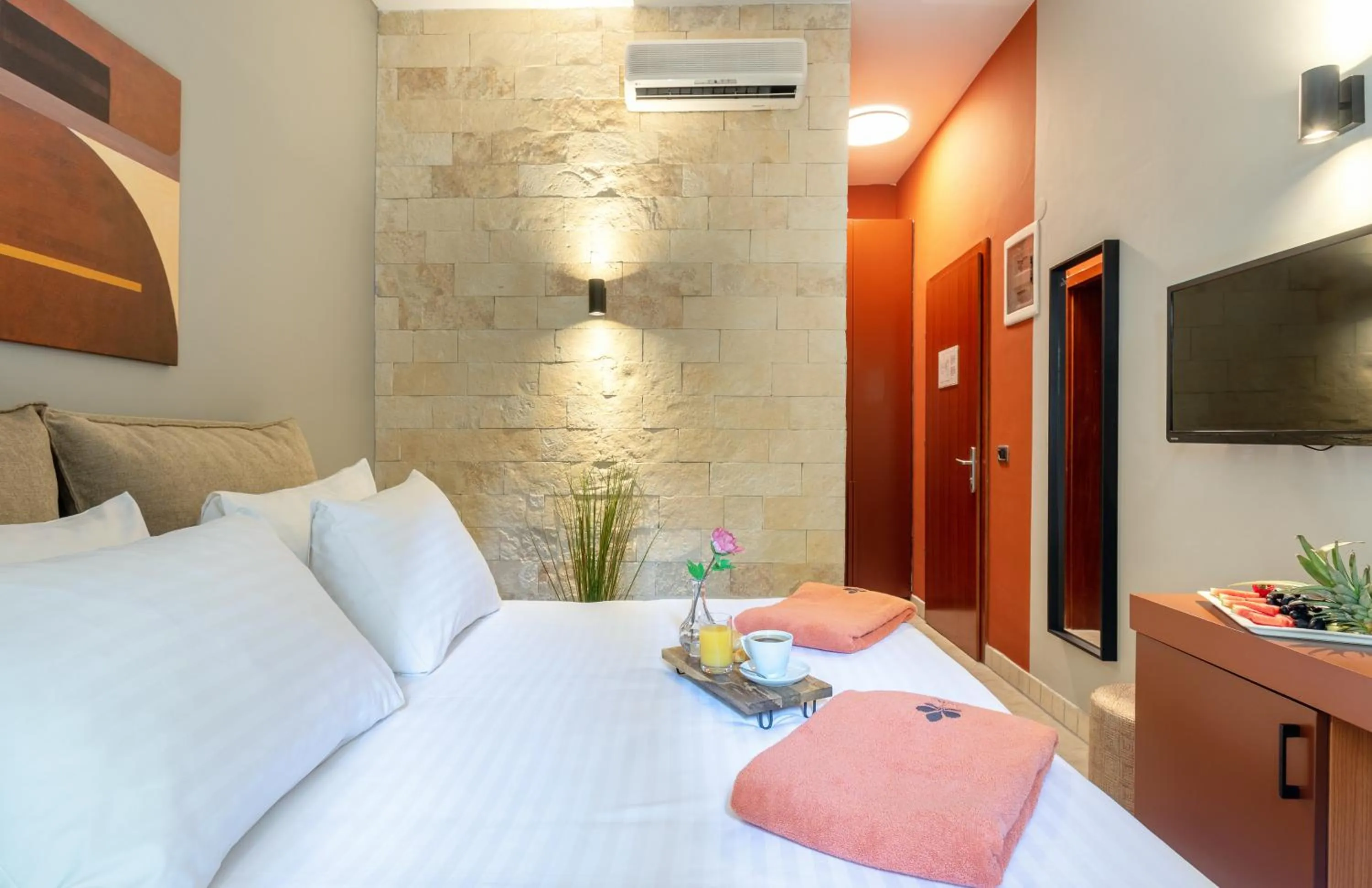 Bed in Hotel Podstine