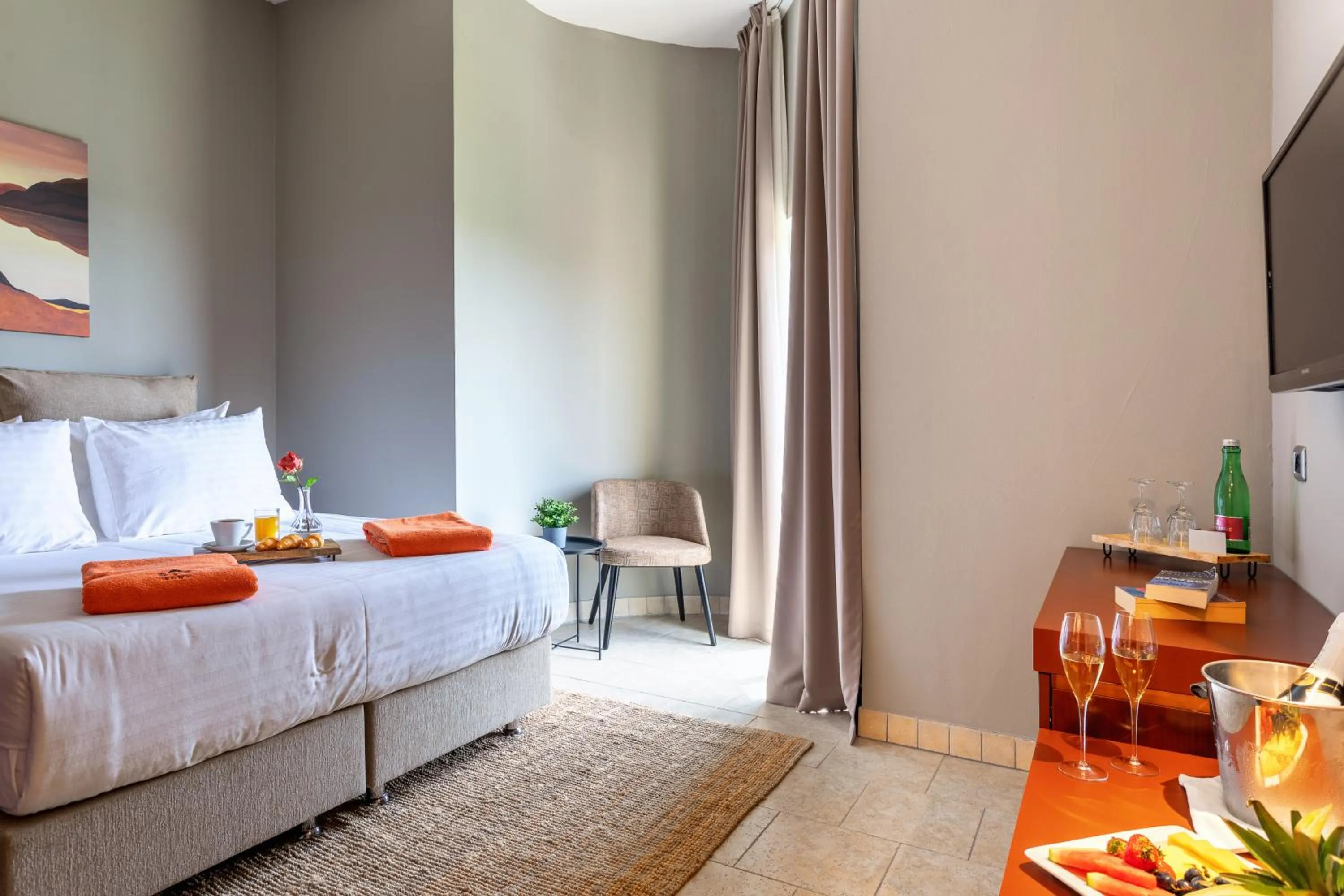 Bedroom, Bed in Hotel Podstine