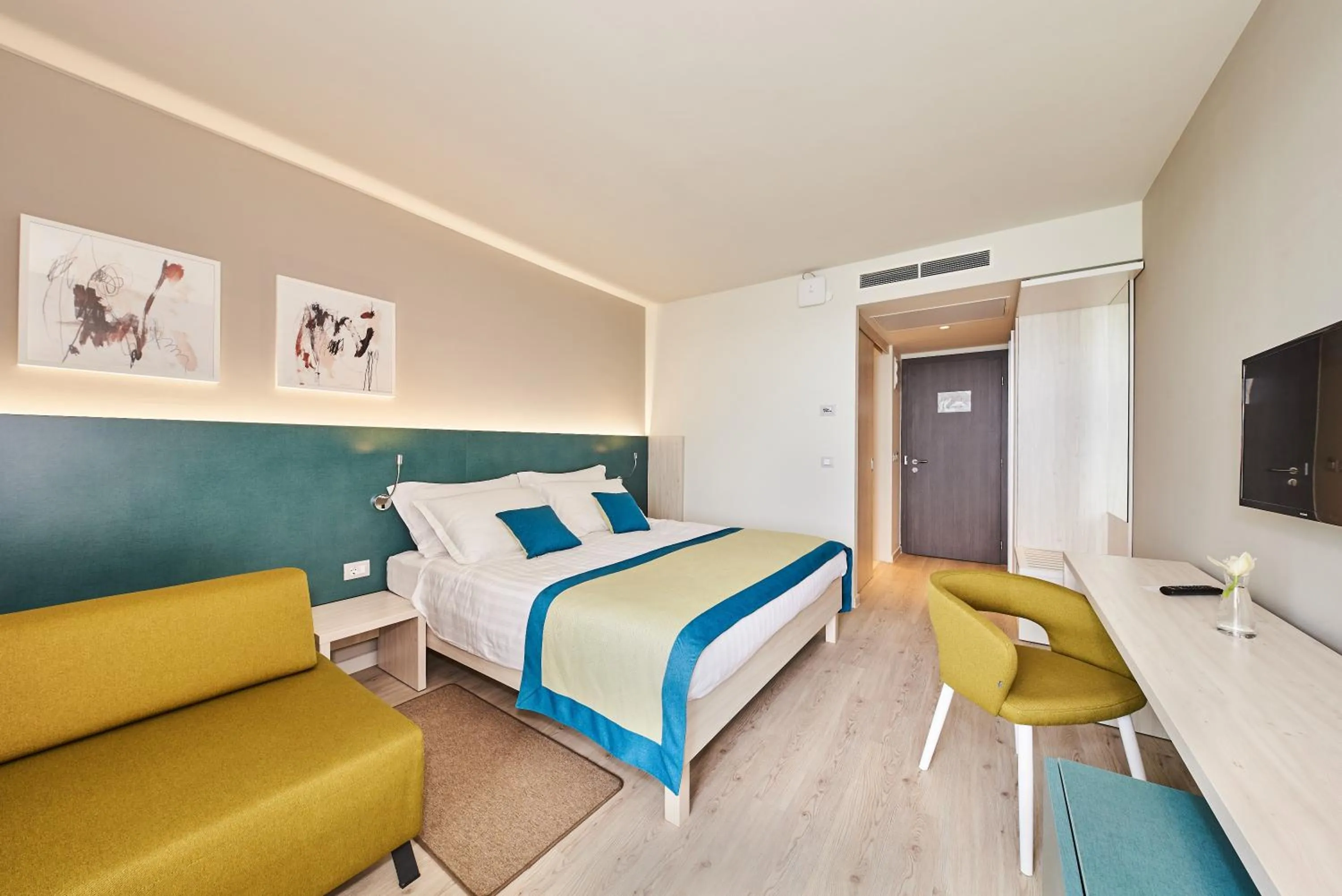 Bedroom, Bed in Hotel Sipar Plava Laguna