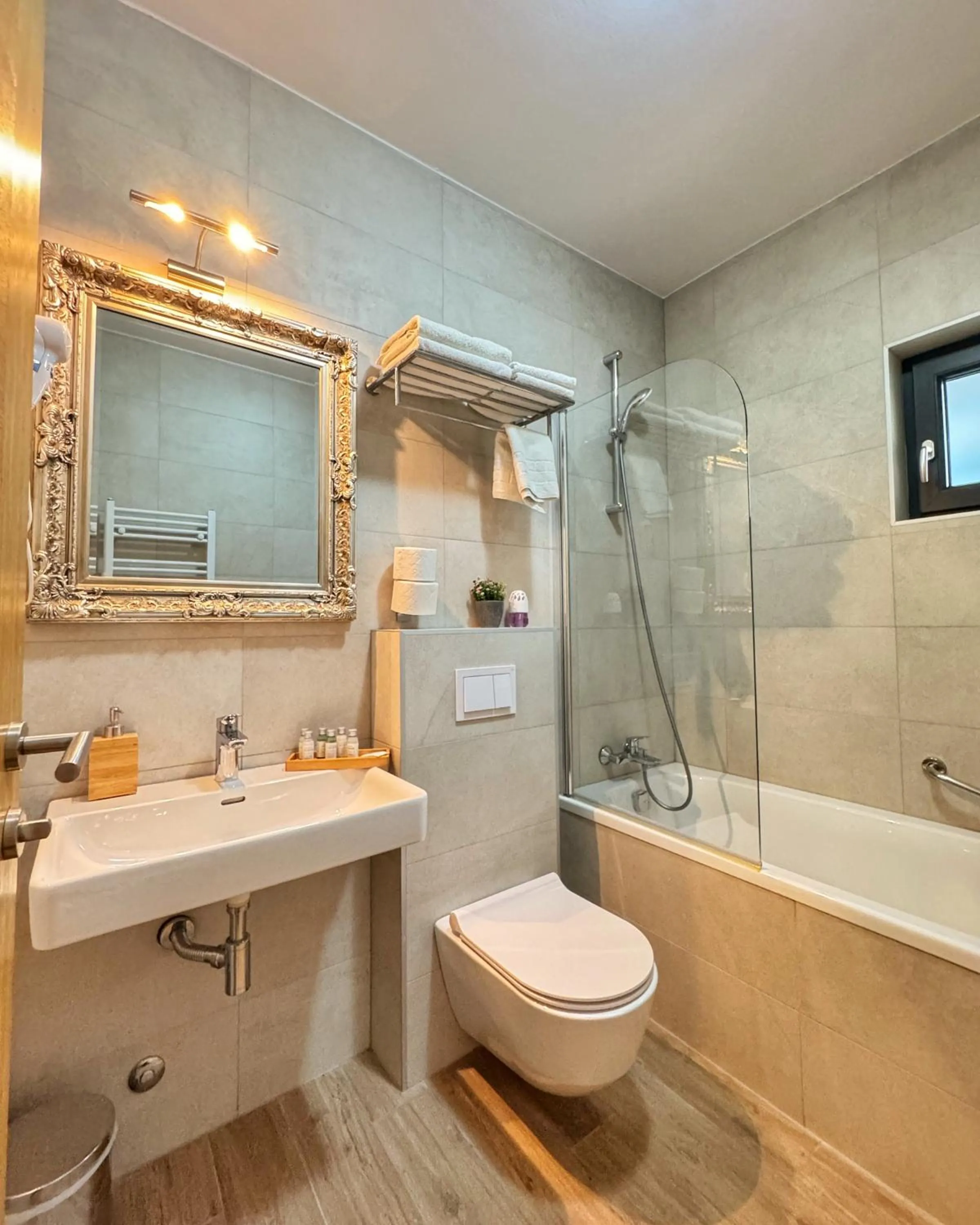 Toilet in Etno Garden Apartments