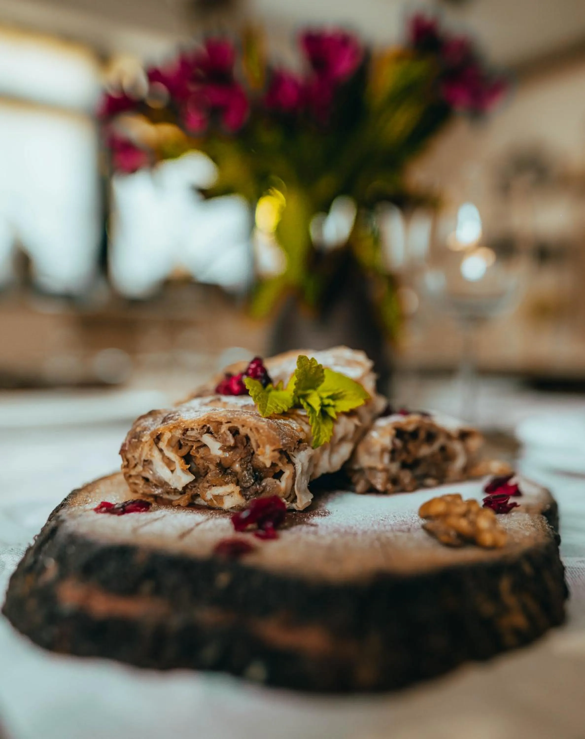 Food close-up in Etno Garden Apartments