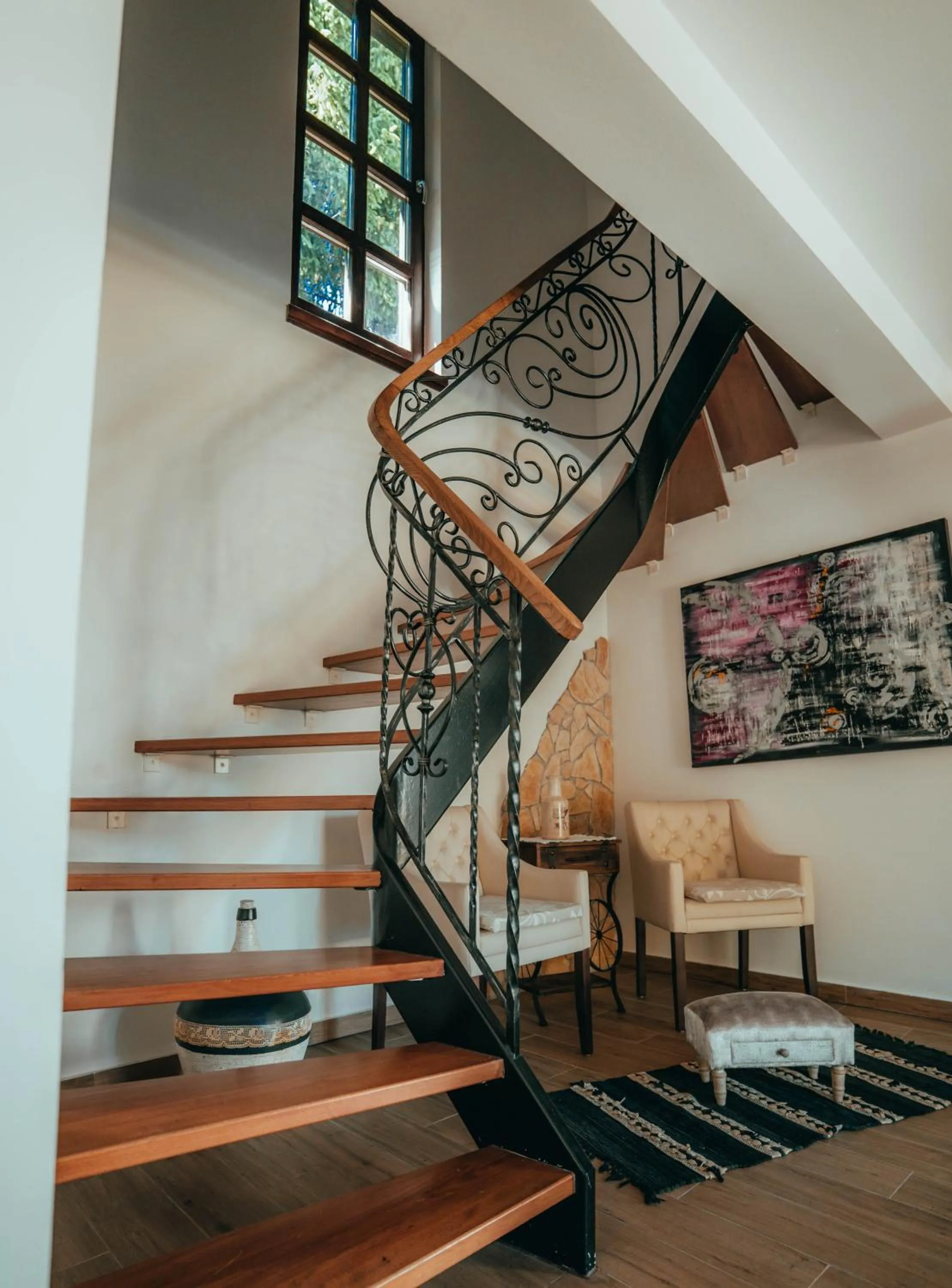 Living room in Etno Garden Apartments