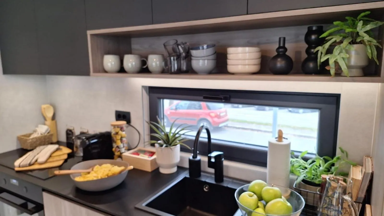 Kitchen or kitchenette in Hotel Srakovcic Heart of Nature