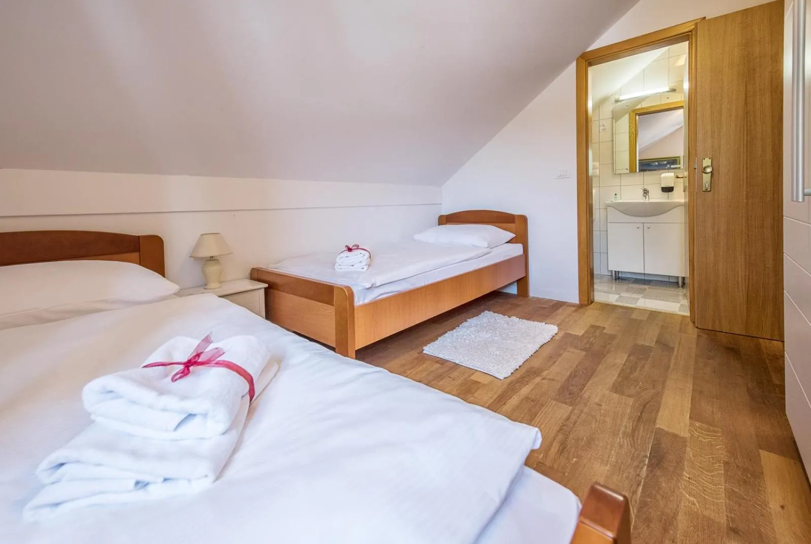 Bedroom, Bed in Hotel Srakovcic Heart of Nature