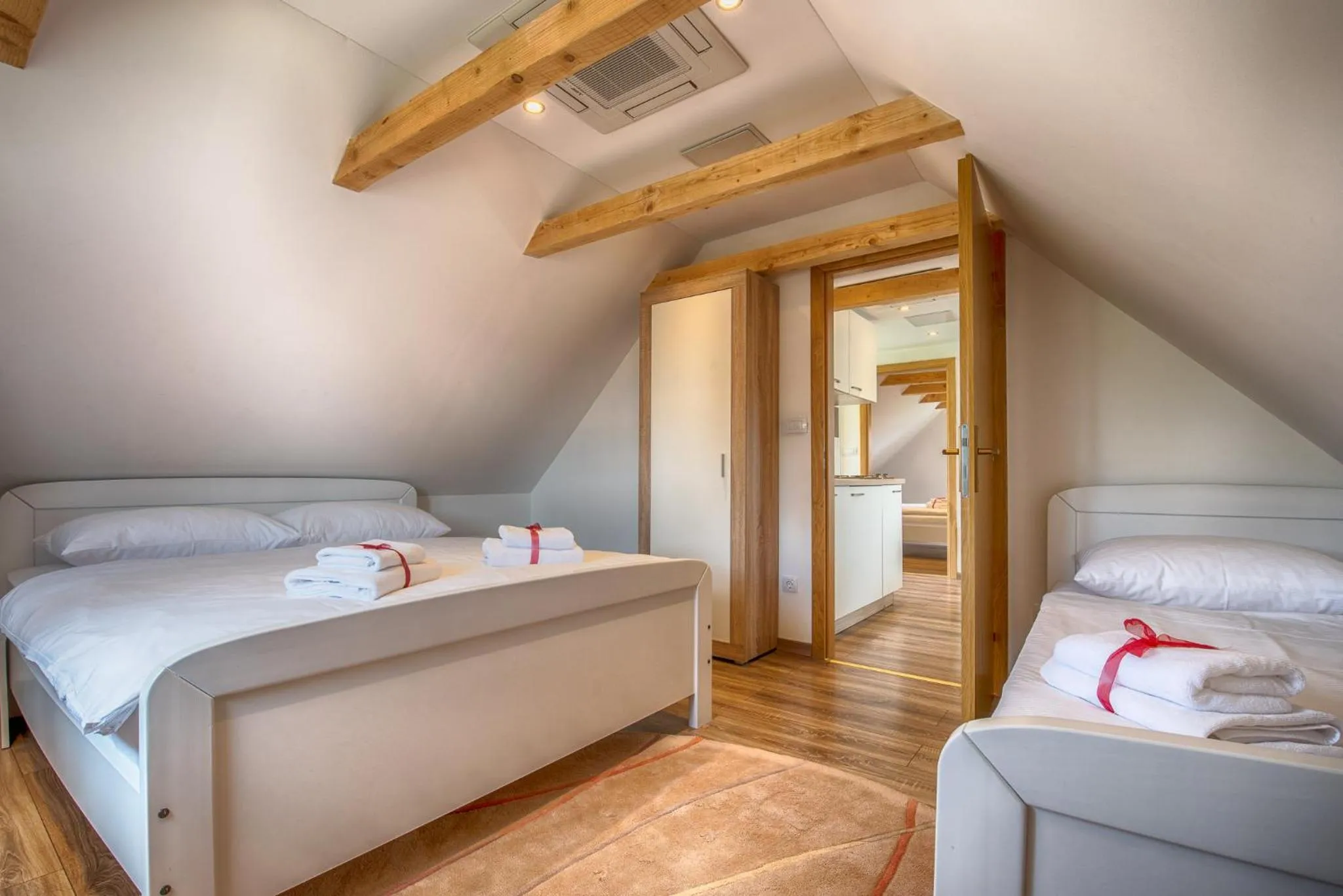 Bedroom, Bed in Hotel Srakovcic Heart of Nature