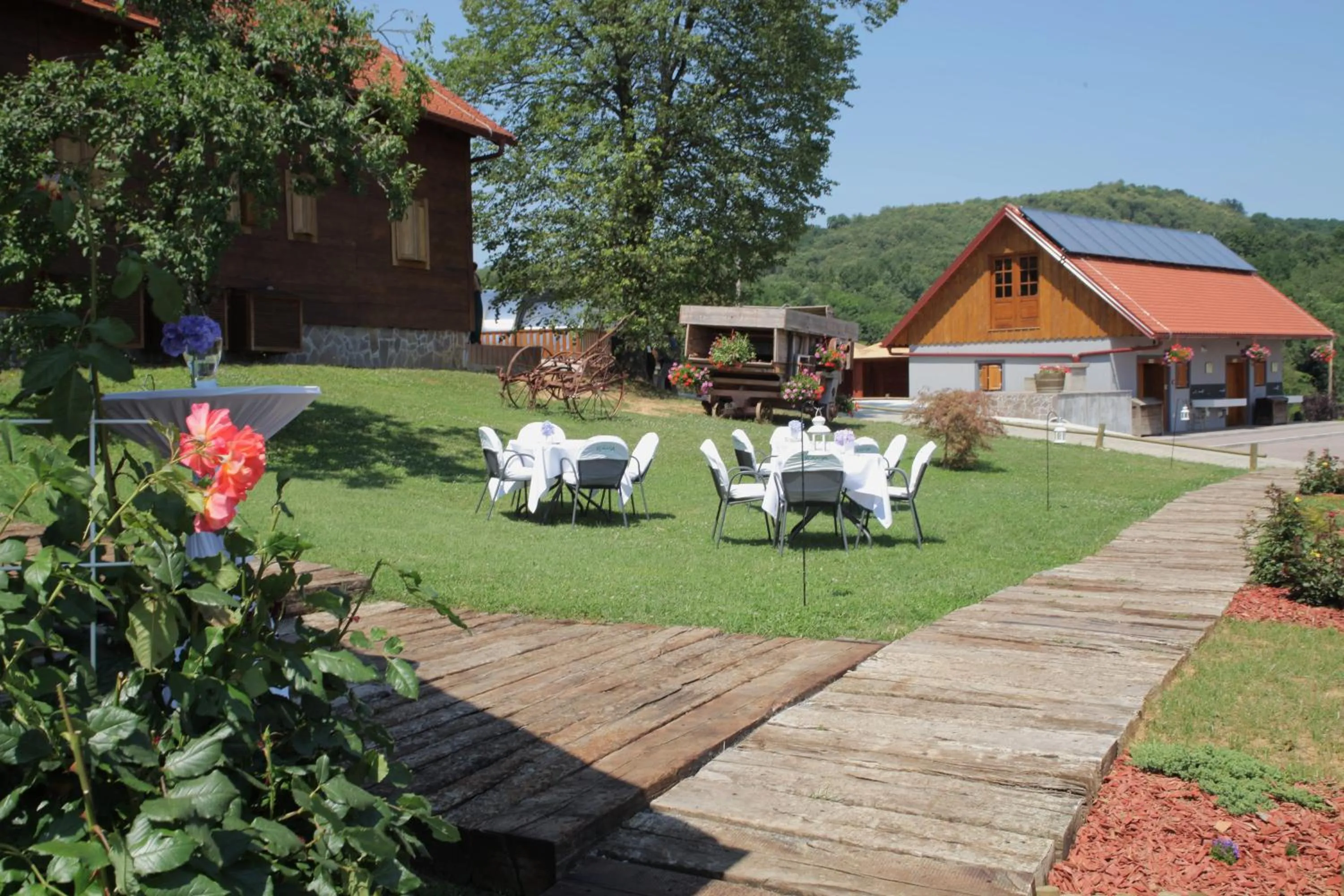 Garden in Hotel Srakovcic Heart of Nature