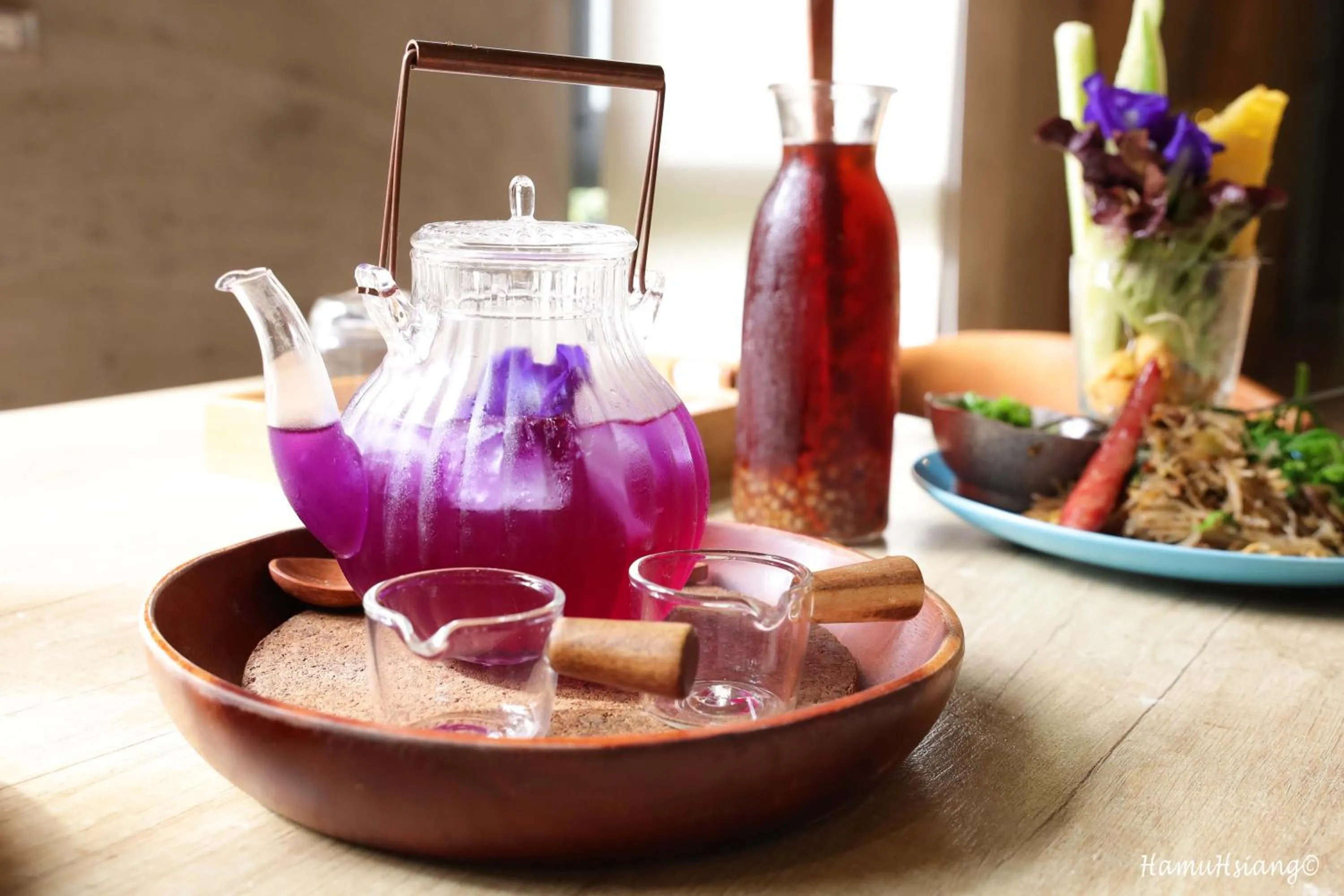 Asian breakfast in 日月潭山慕藝旅 Sun Moon Inn