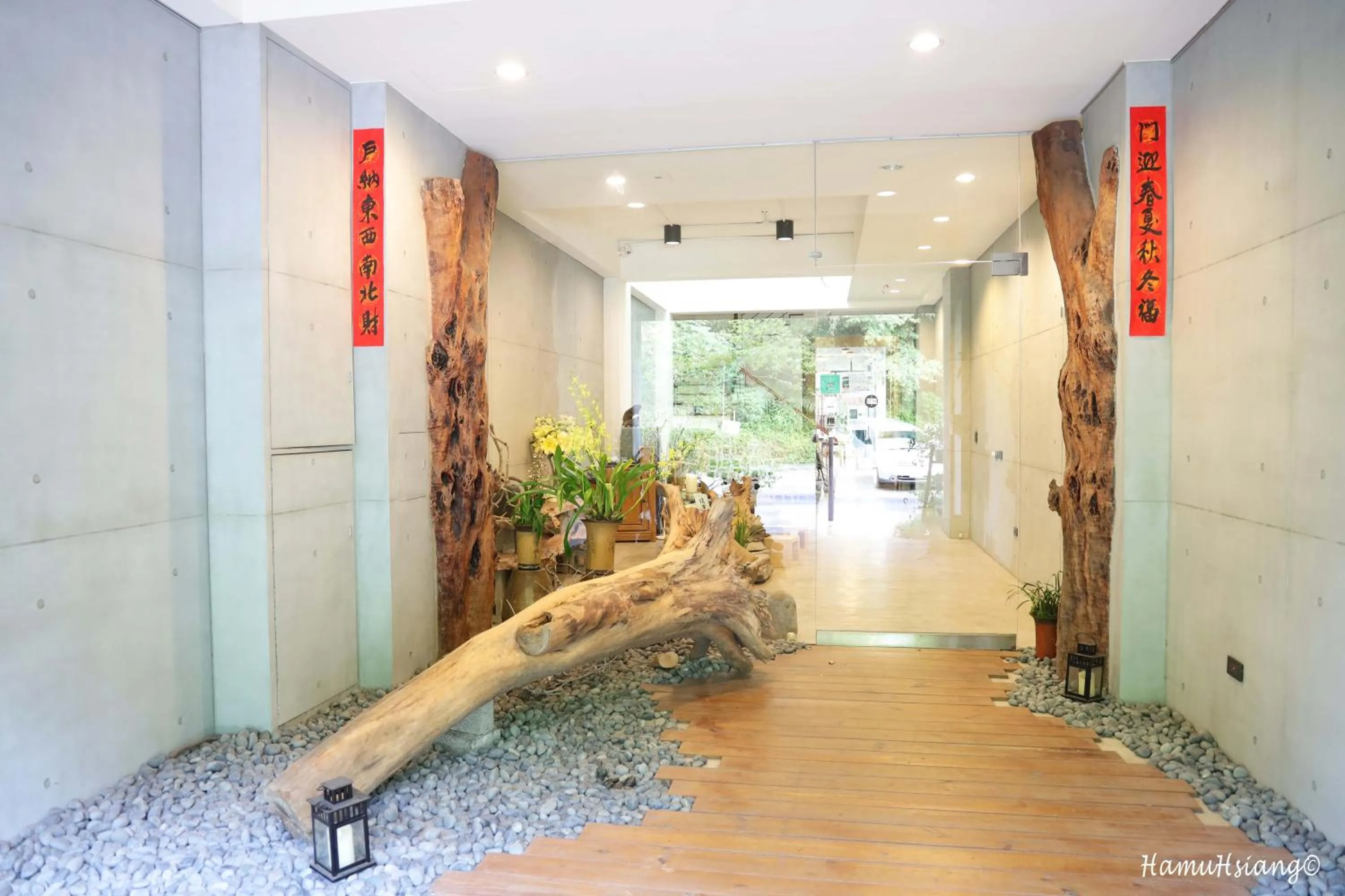 Facade/entrance in 日月潭山慕藝旅 Sun Moon Inn