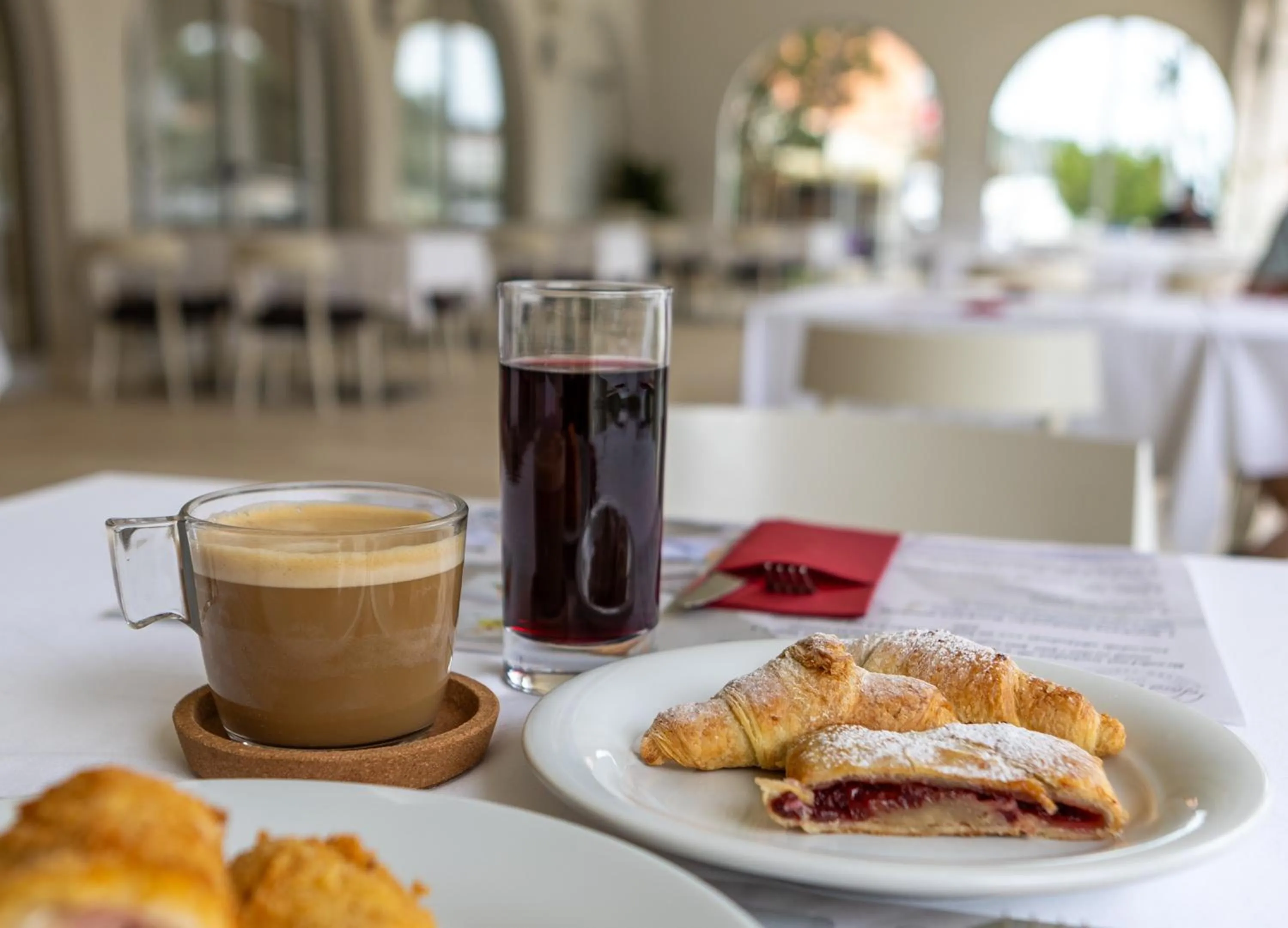 Food close-up in Hotel Korkyra