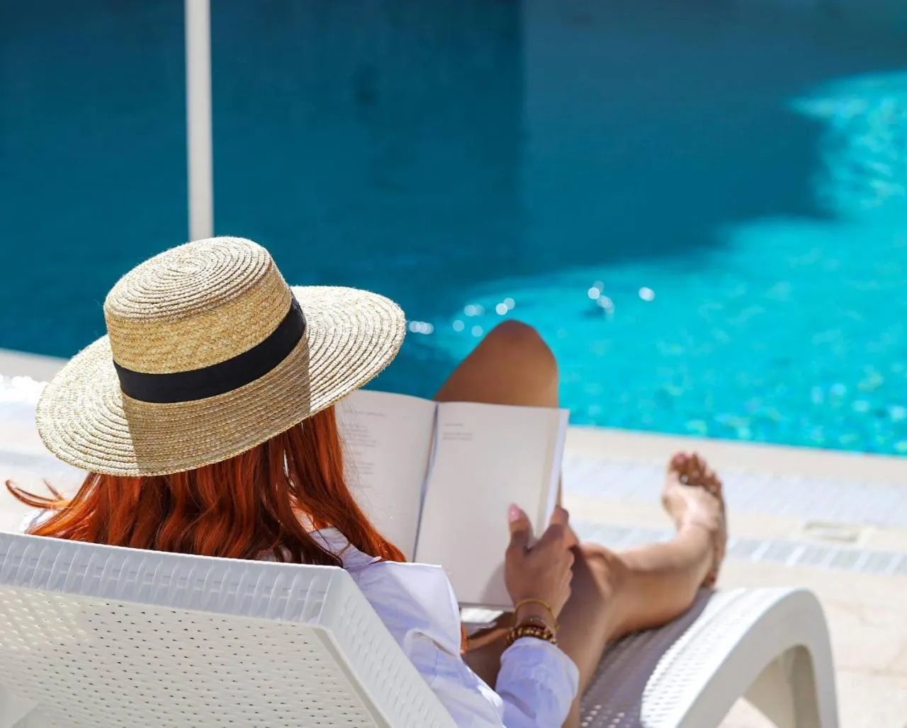 Swimming pool in Hotel Korkyra