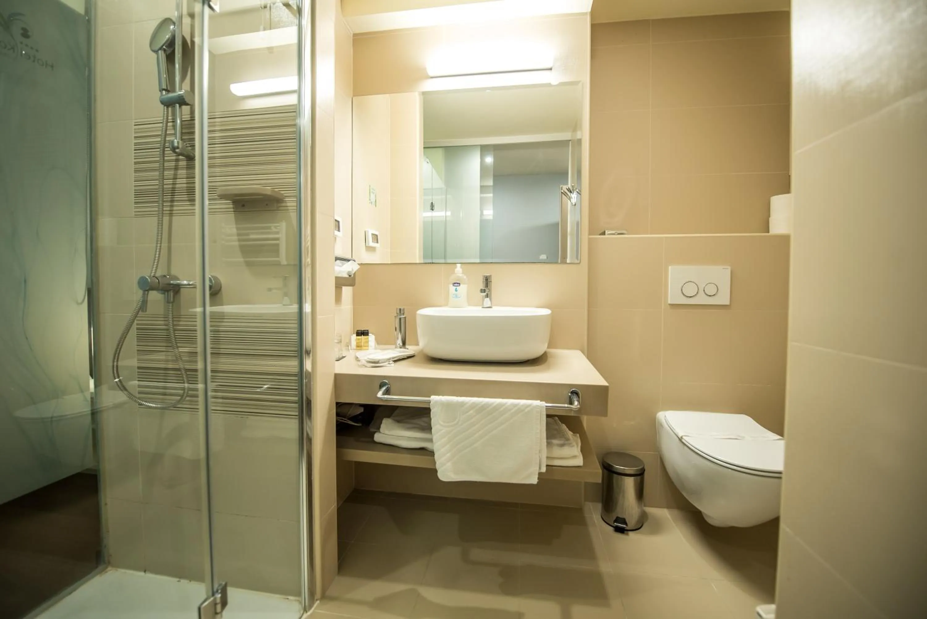 Toilet in Hotel Korkyra