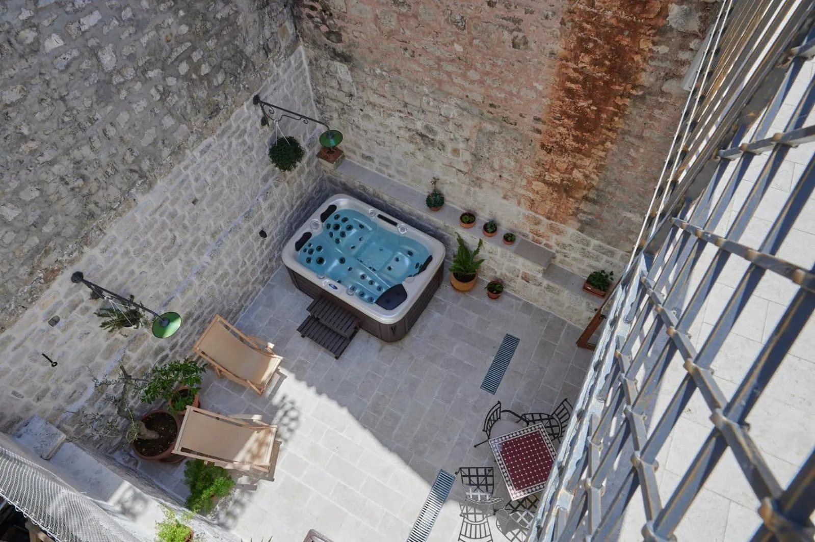 Bird's eye view in Villa Kudelik - Stone Story