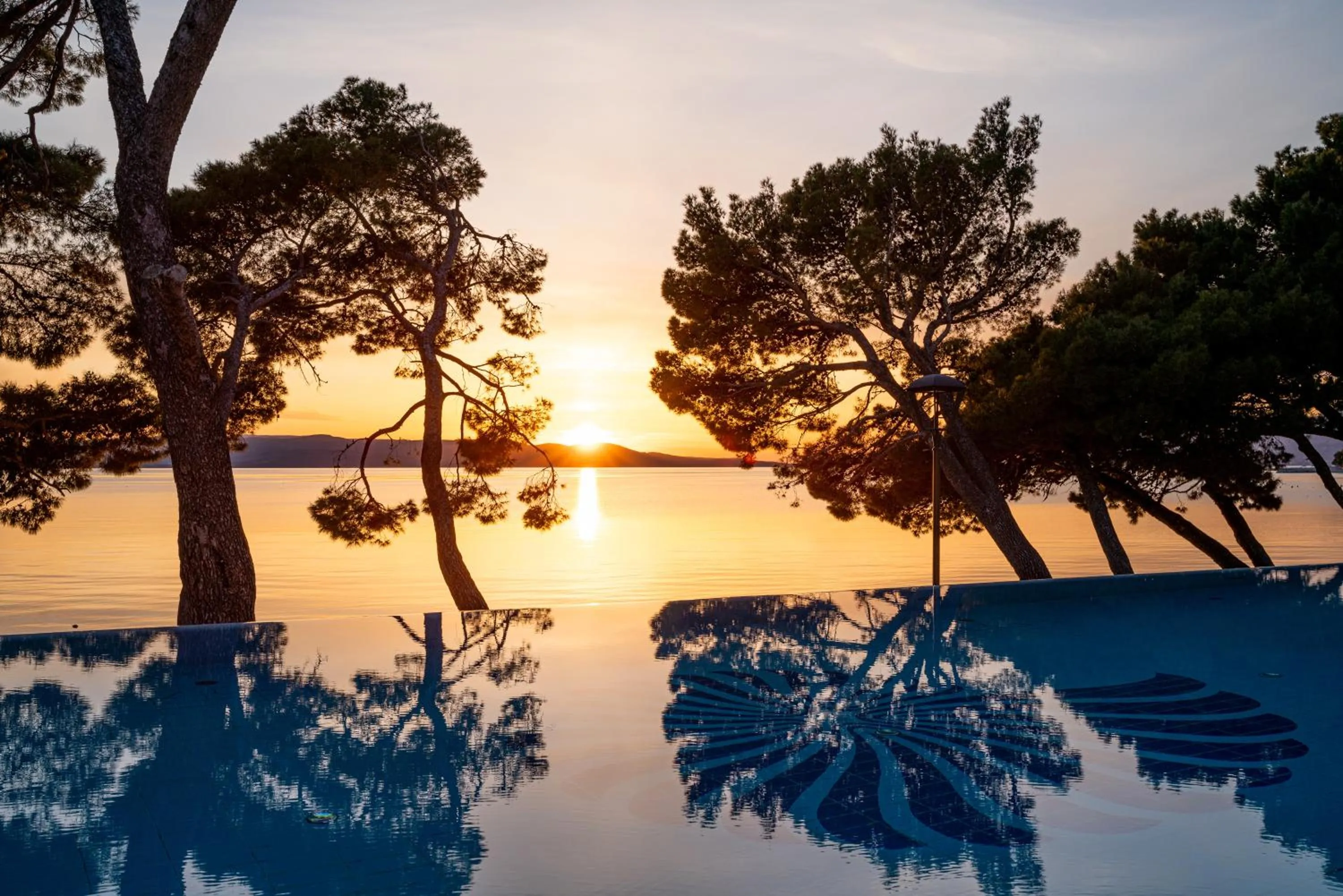Swimming pool in Valamar Meteor Hotel