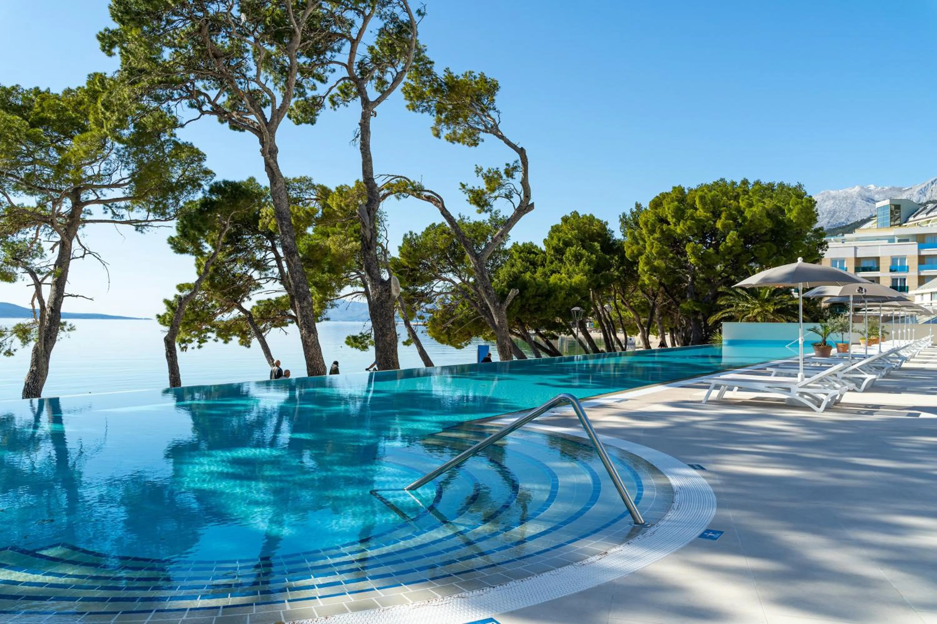 Swimming pool in Valamar Meteor Hotel