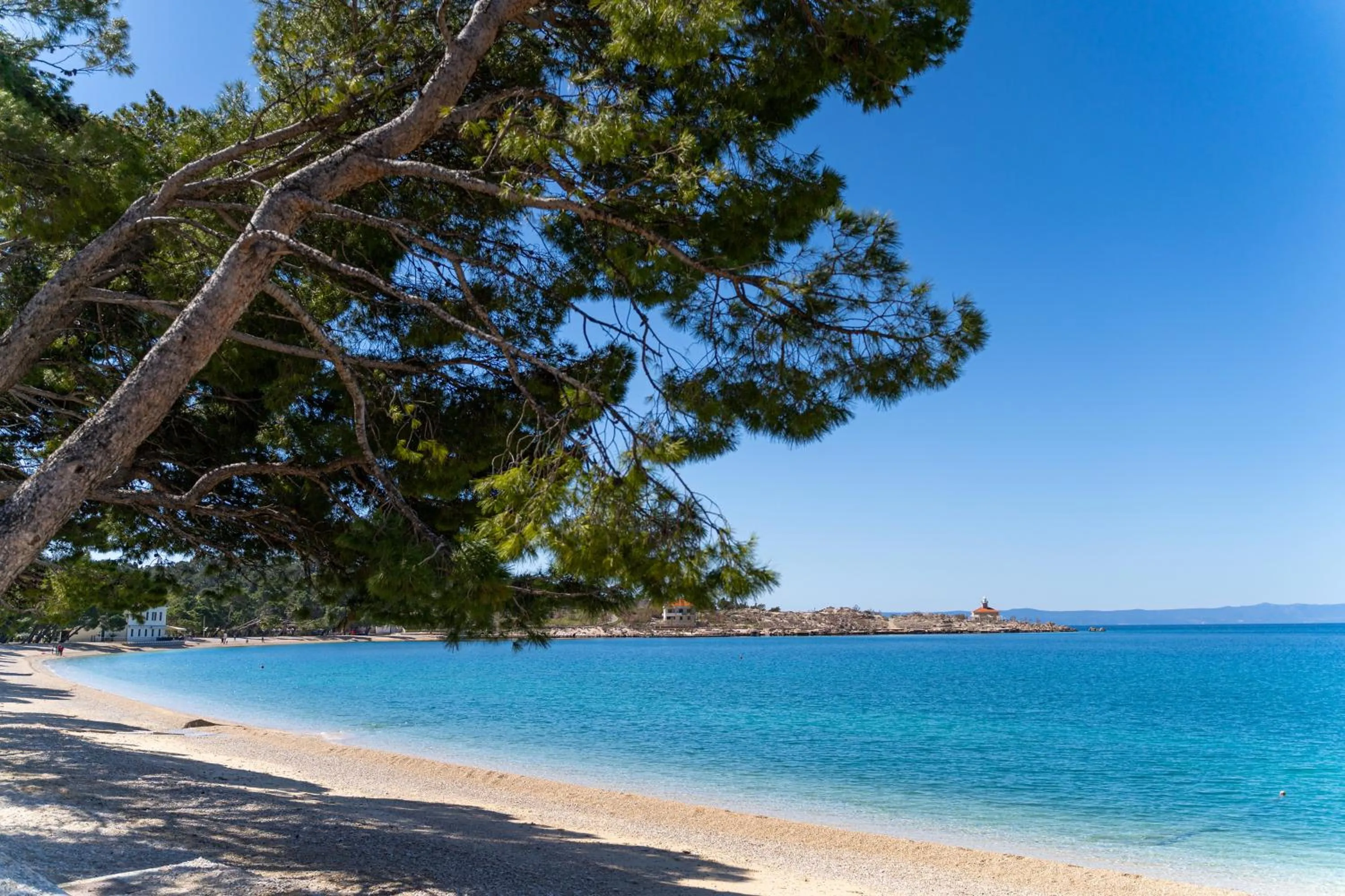 Beach in Valamar Meteor Hotel
