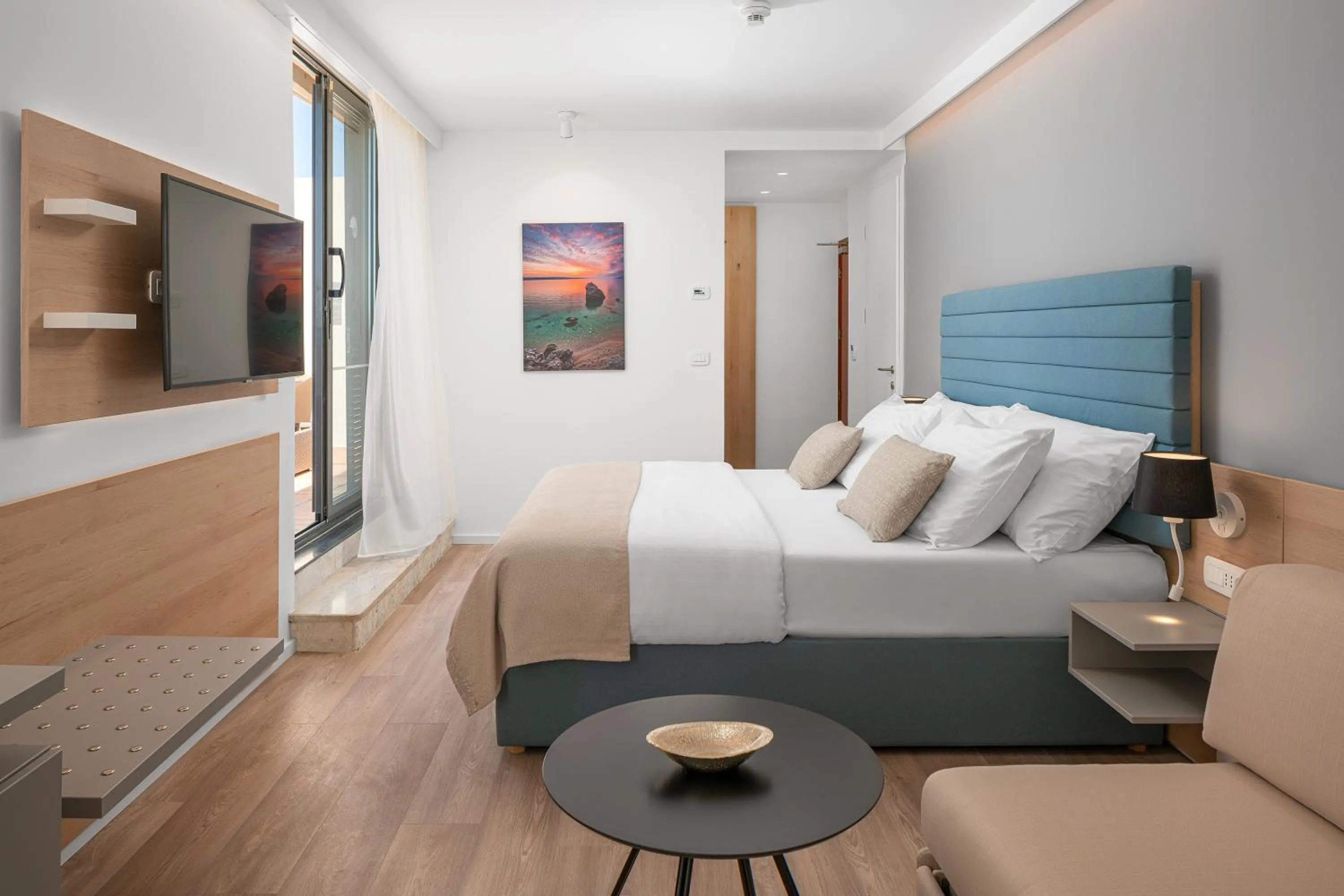 Bed in Valamar Meteor Hotel