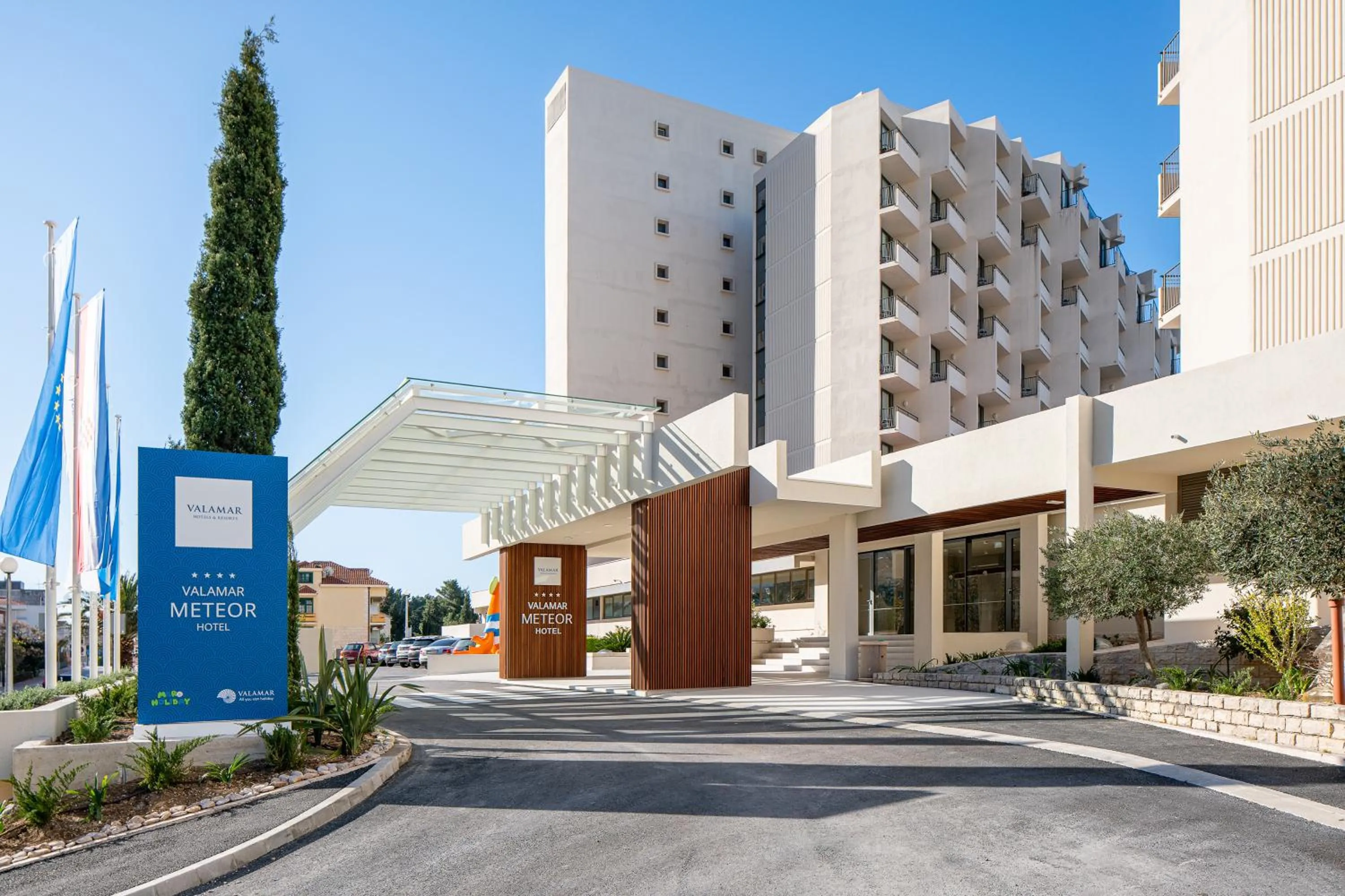 Property building in Valamar Meteor Hotel