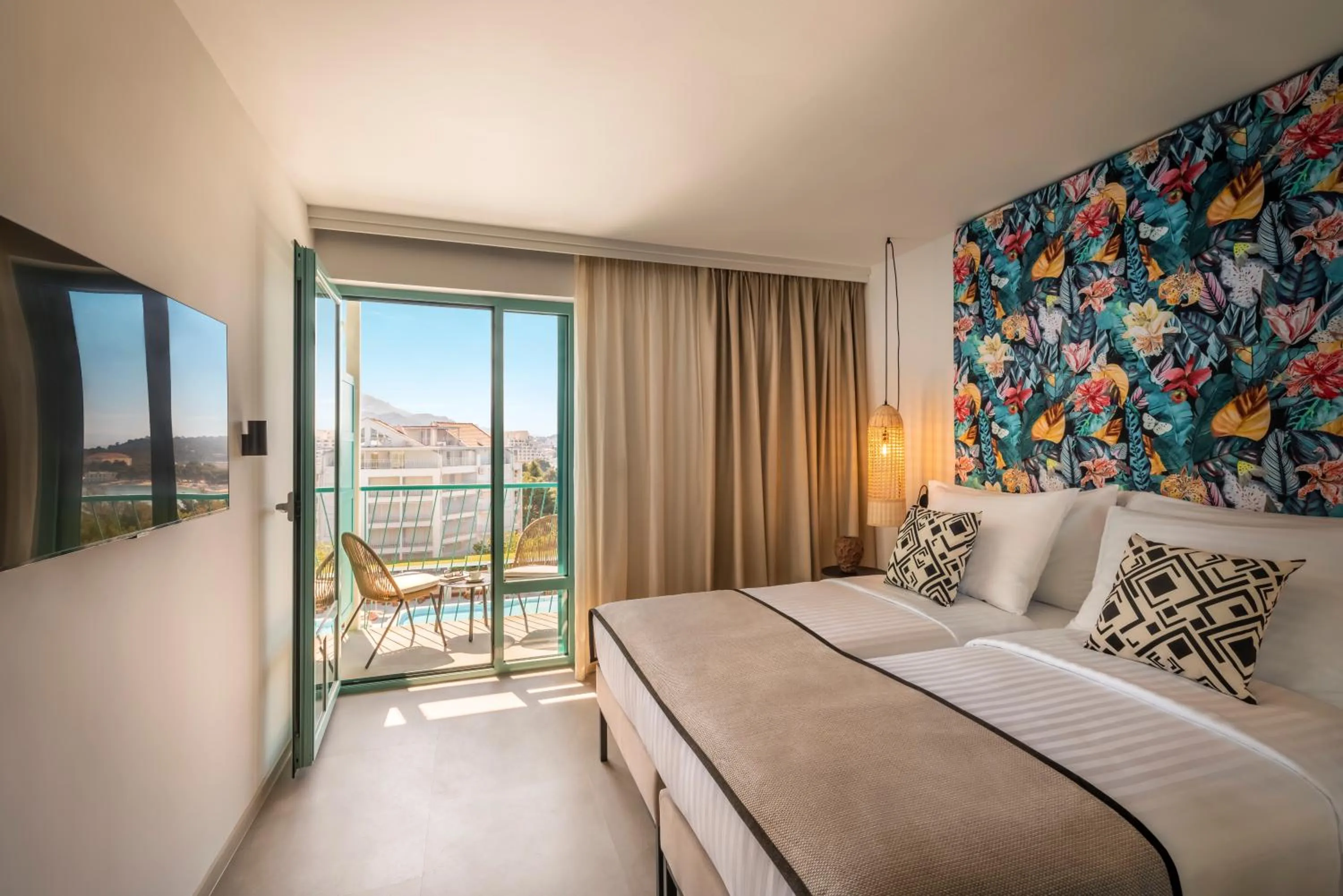 Balcony/Terrace, Bed in PLACES Dalmacija by Valamar