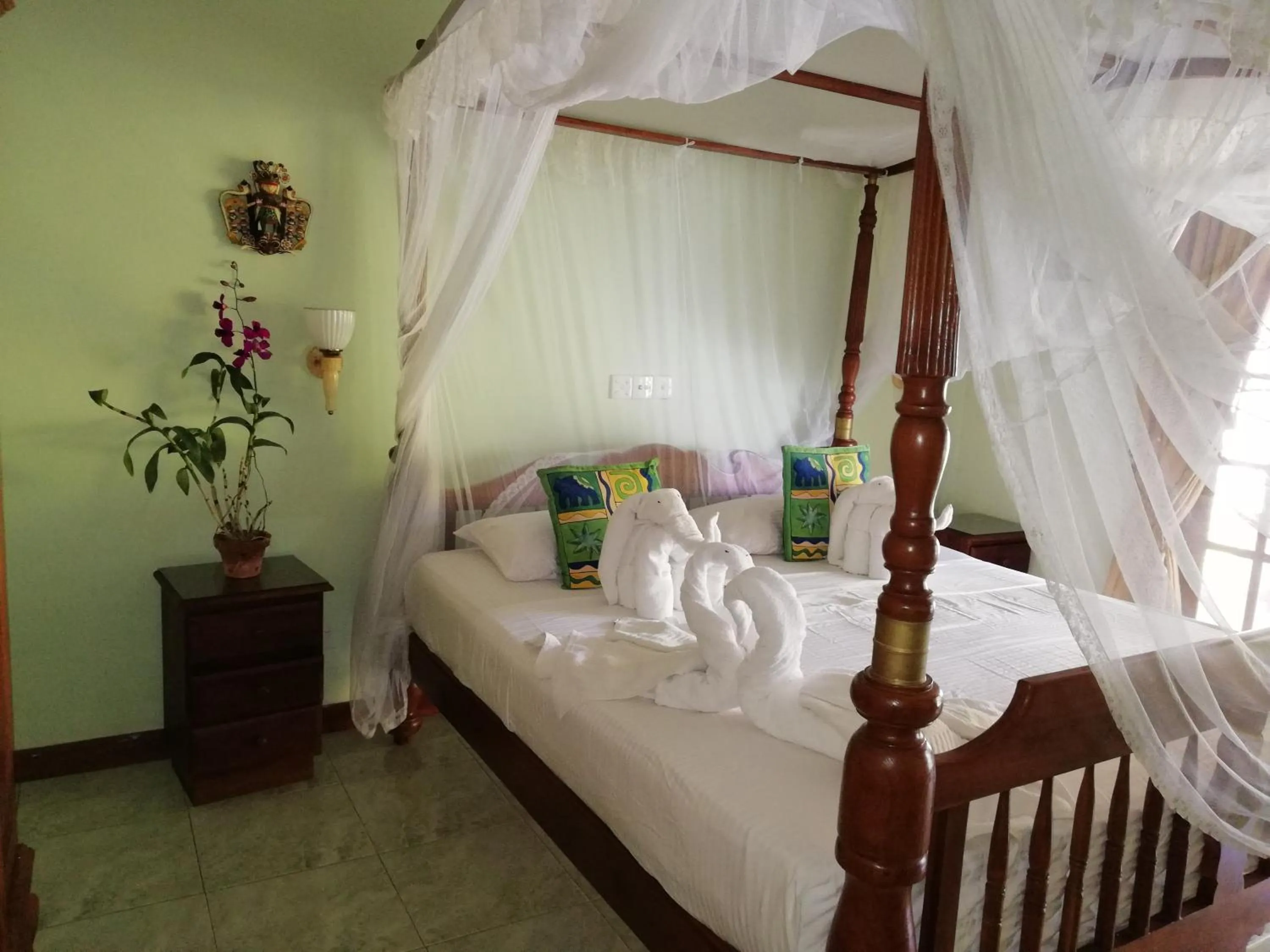 Bed in Mahi Villa