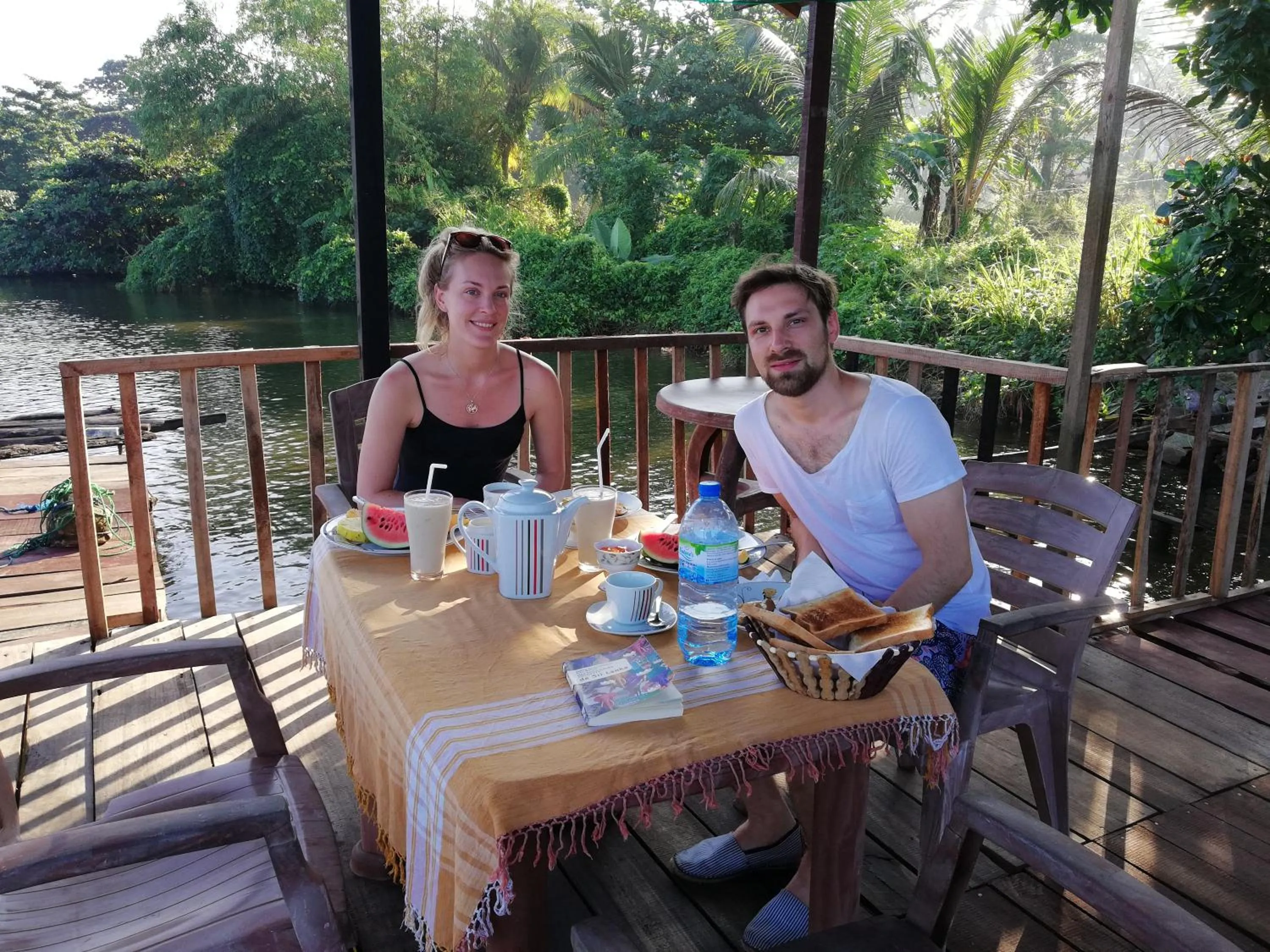 Continental breakfast in Mahi Villa