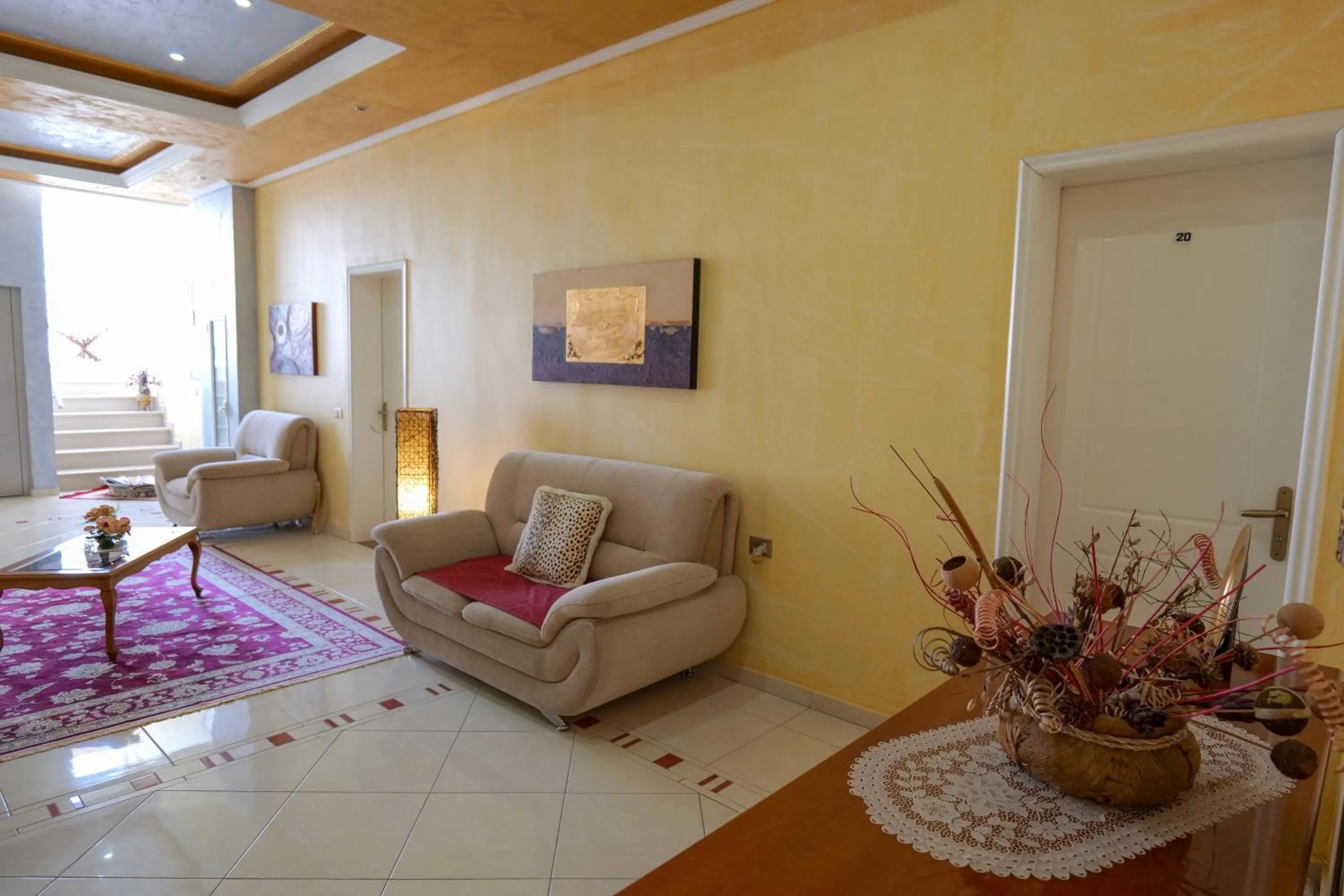 Living room in Hotel Lindi