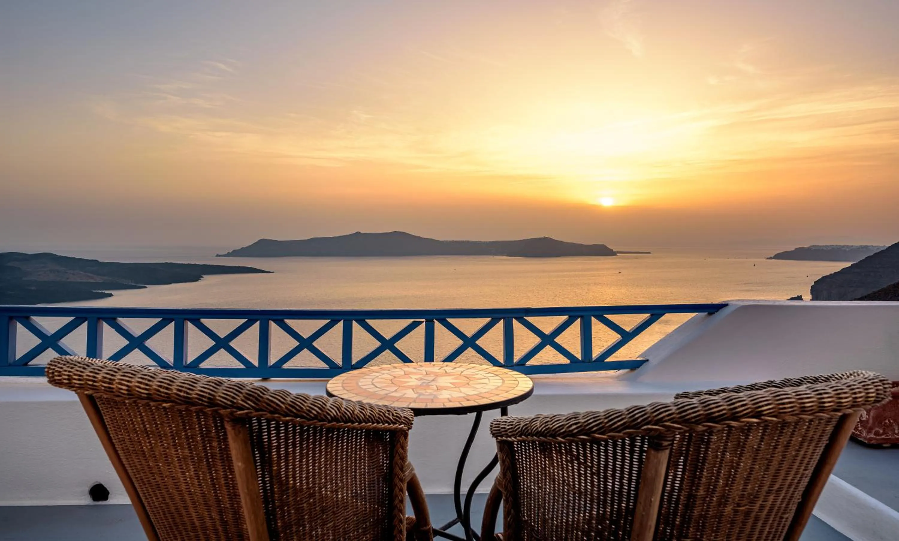 Balcony/Terrace in Golden Grey Goose