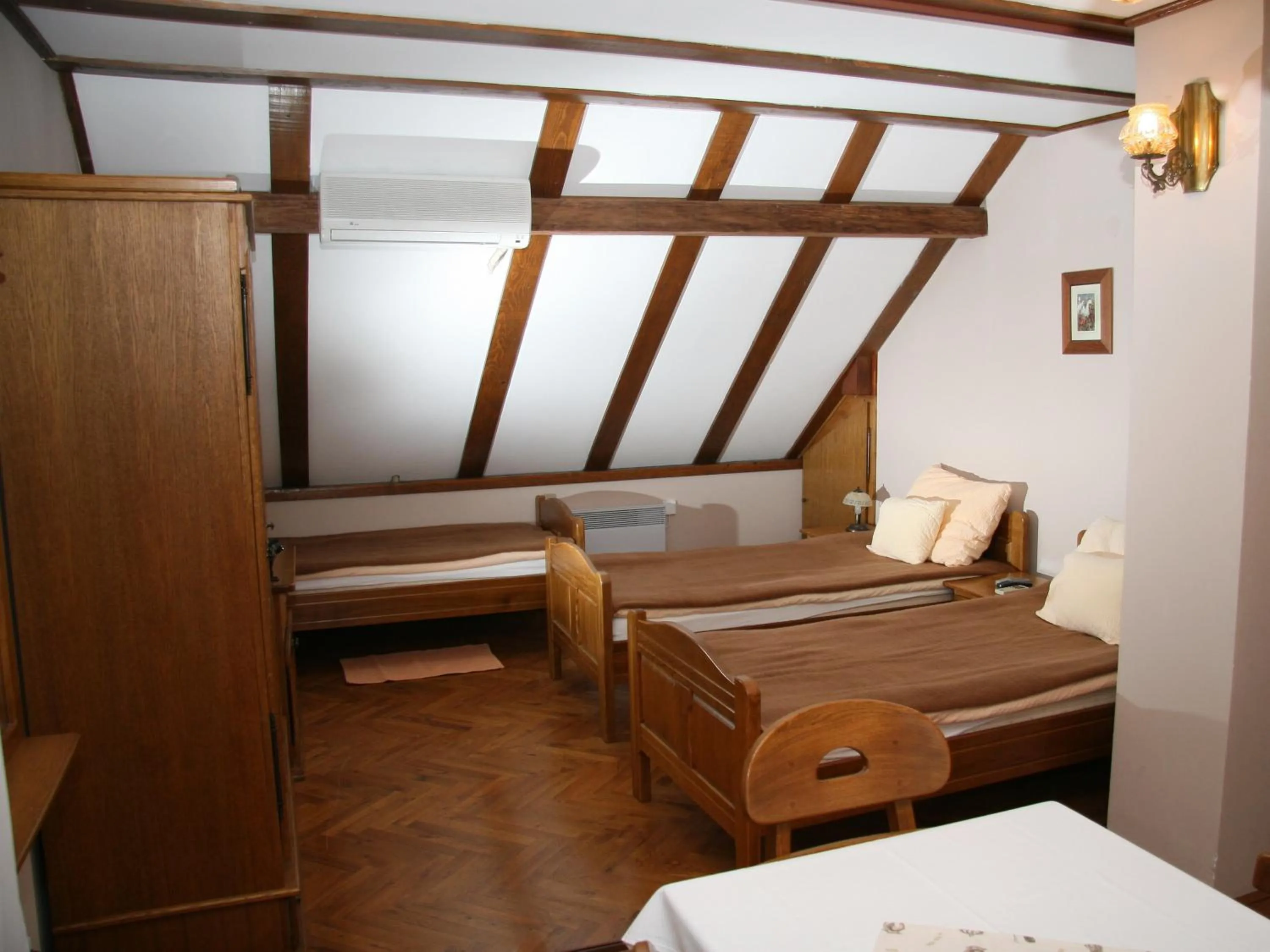 Bedroom, Bed in Apartments Vrata Baranje