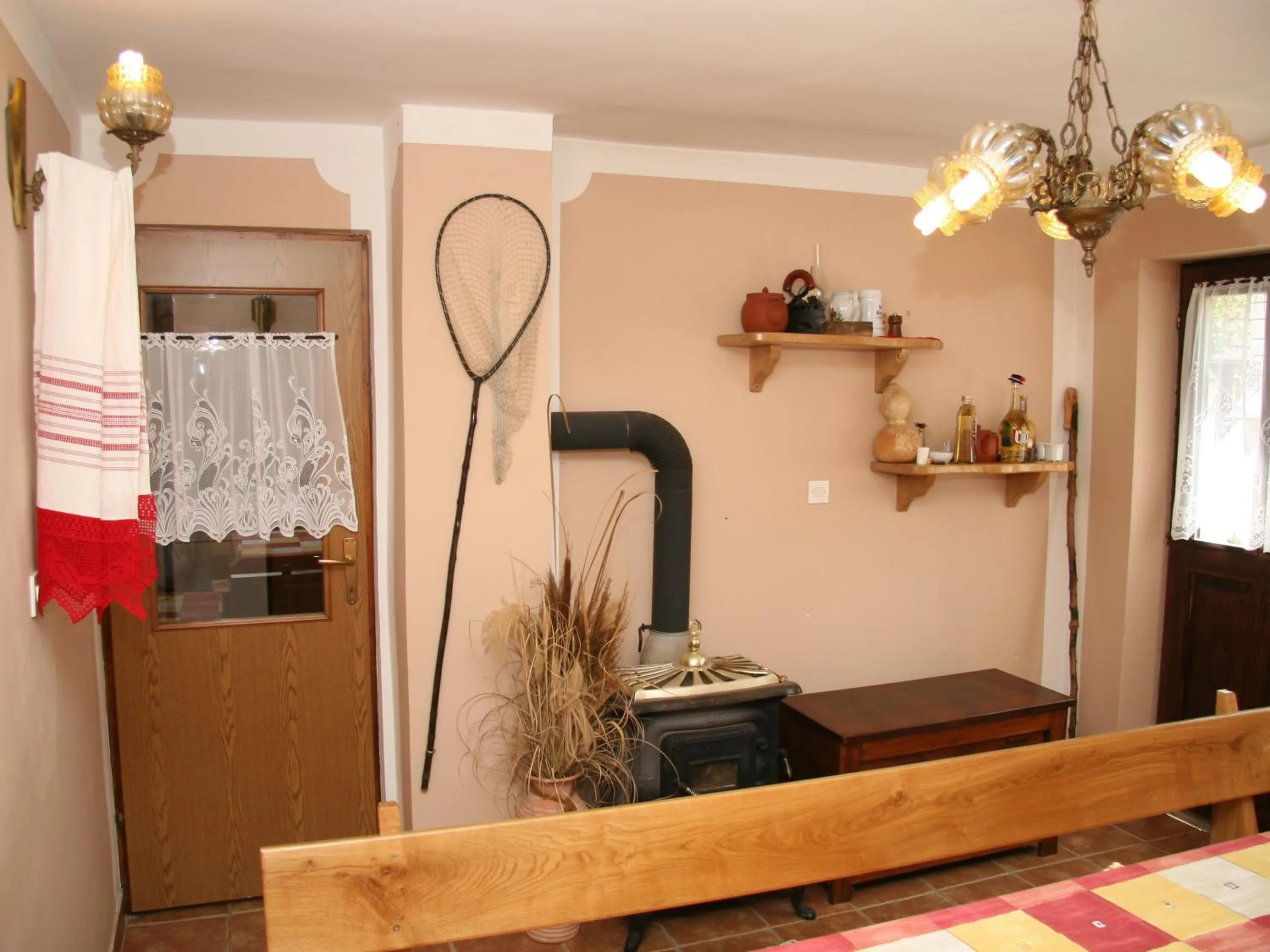 Communal kitchen in Apartments Vrata Baranje