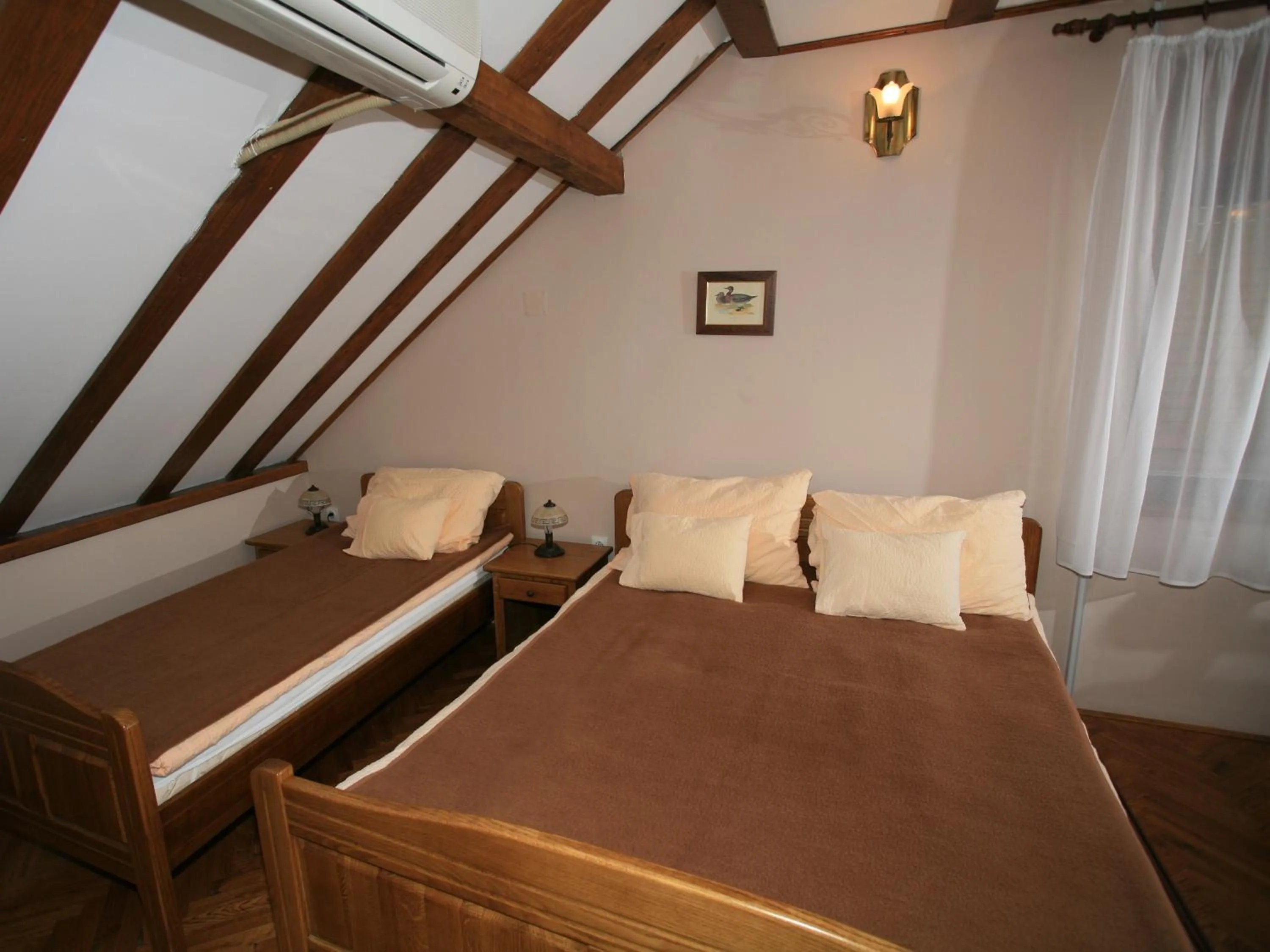 Bedroom, Bed in Apartments Vrata Baranje