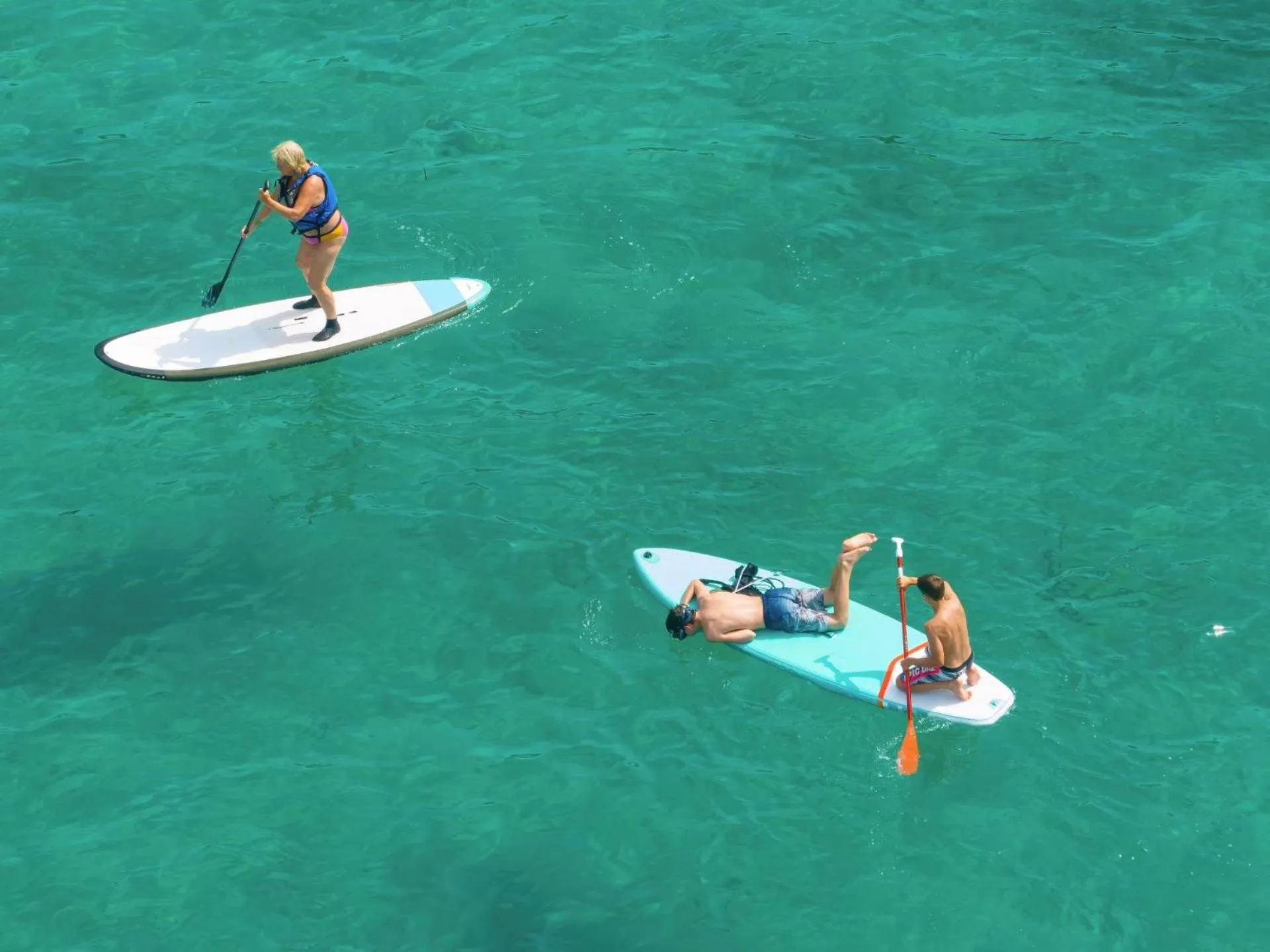 People in Pine Beach Pakostane - All Inclusive light